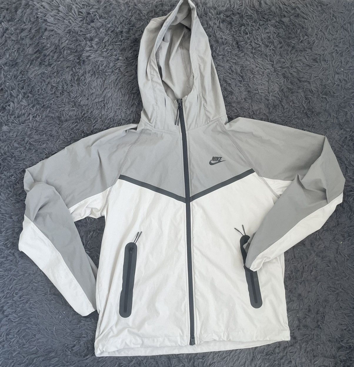 Corteiz × Nike Nike x Corteiz NRG Gully Grey Track Jacket - Size S