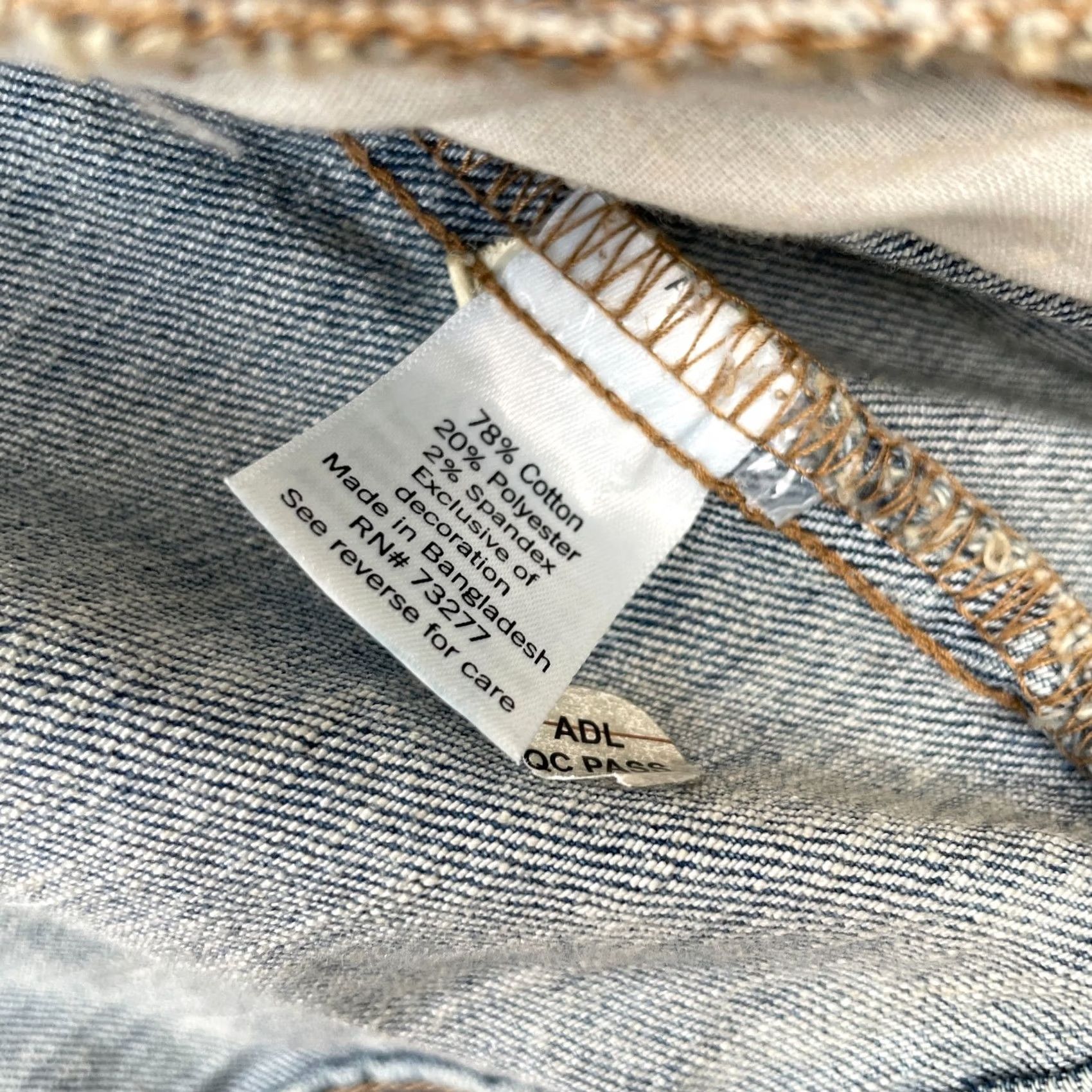 Denime Mama Jacket Womens Medium Blue Sonoma Denim Trucker Coat Embroidered Mom Size M / US 6-8 / IT 42-44 - 4 Thumbnail