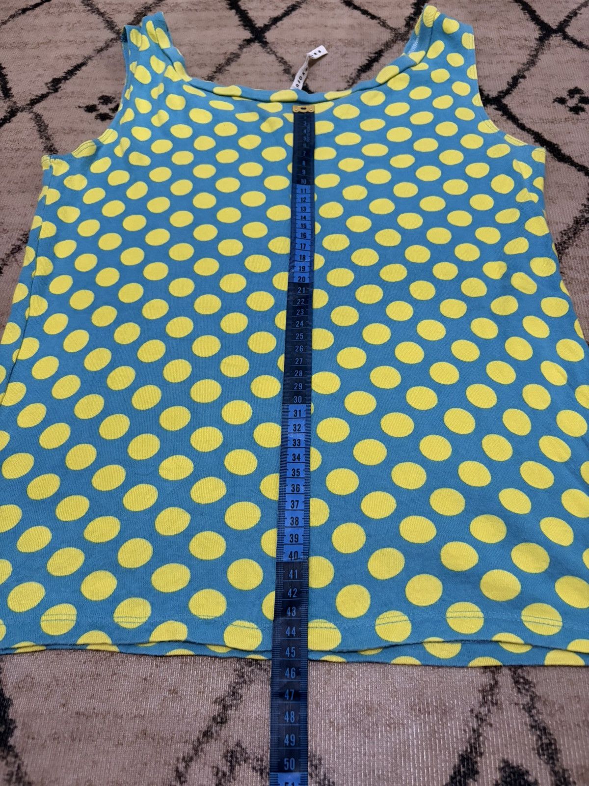 Issey Miyake Issey Miyake Sunaokuwahara Polkadot Women Tanktop Size M / US 6-8 / IT 42-44 - 13 Thumbnail