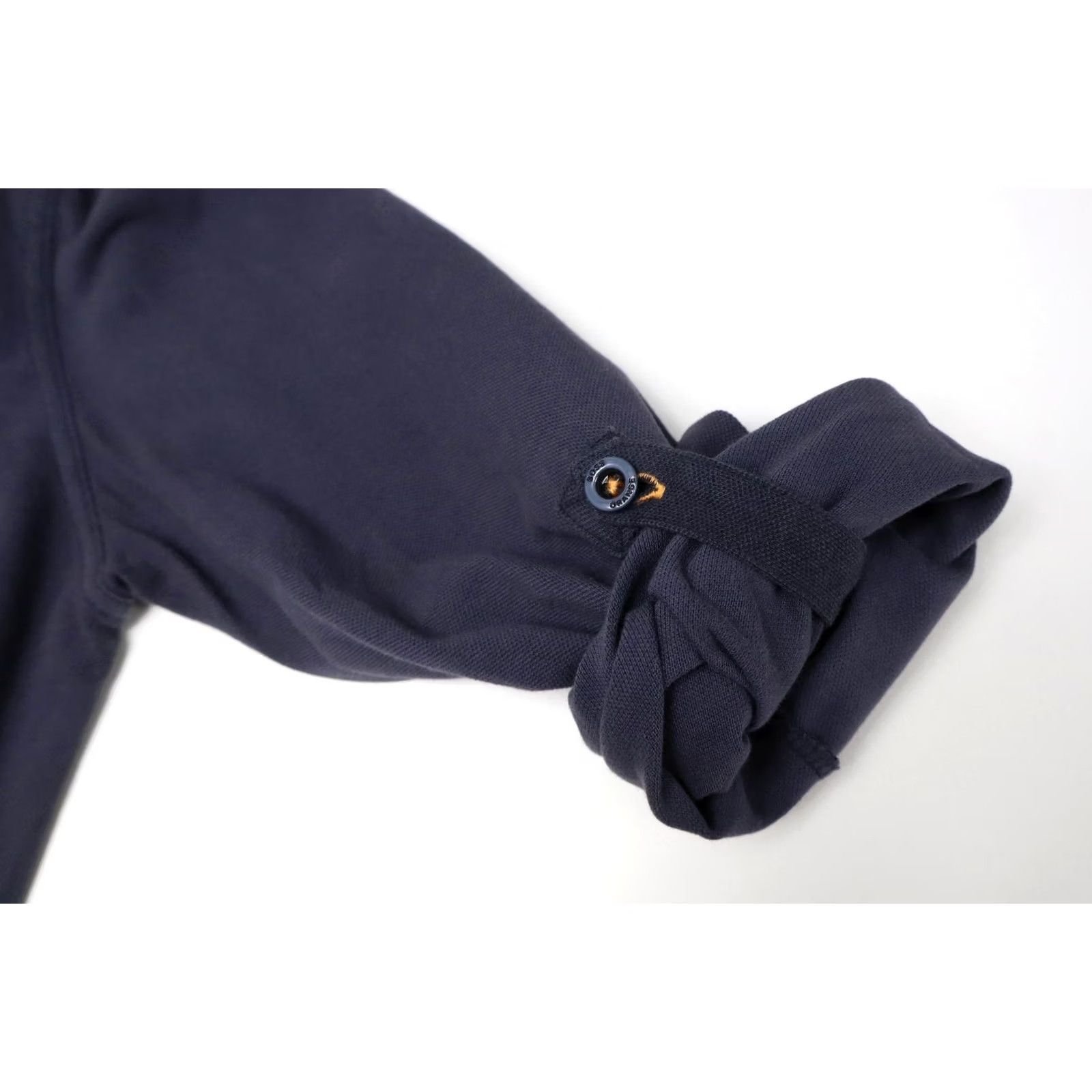 Hugo Boss HUGO BOSS Orange Label Pelu Shirt Men's MEDIUM Blue Button Front Polo Pocket Size US M / EU 48-50 / 2 - 7 Thumbnail