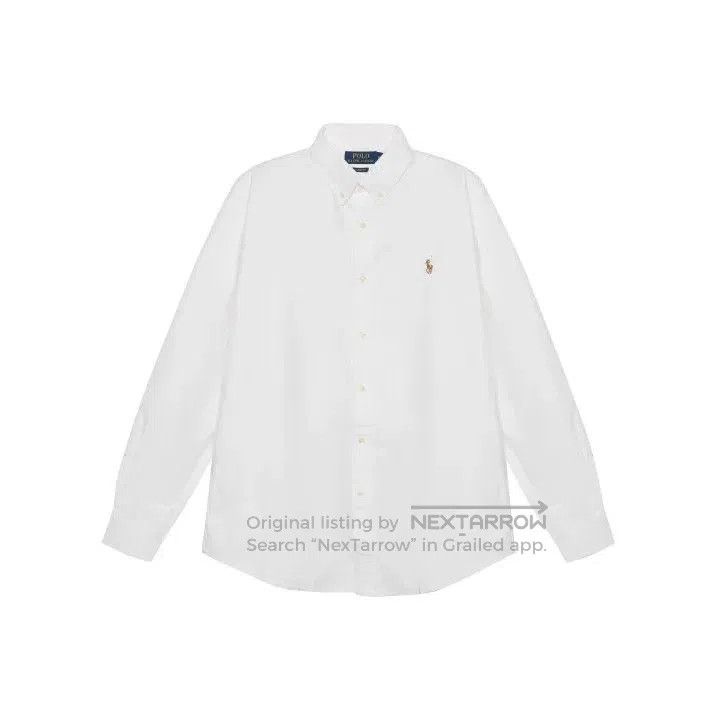 Polo Ralph Lauren Polo Ralph Lauren Men's Logo Embroidered White Shirt. Size US L / EU 52-54 / 3 - 1 Thumbnail