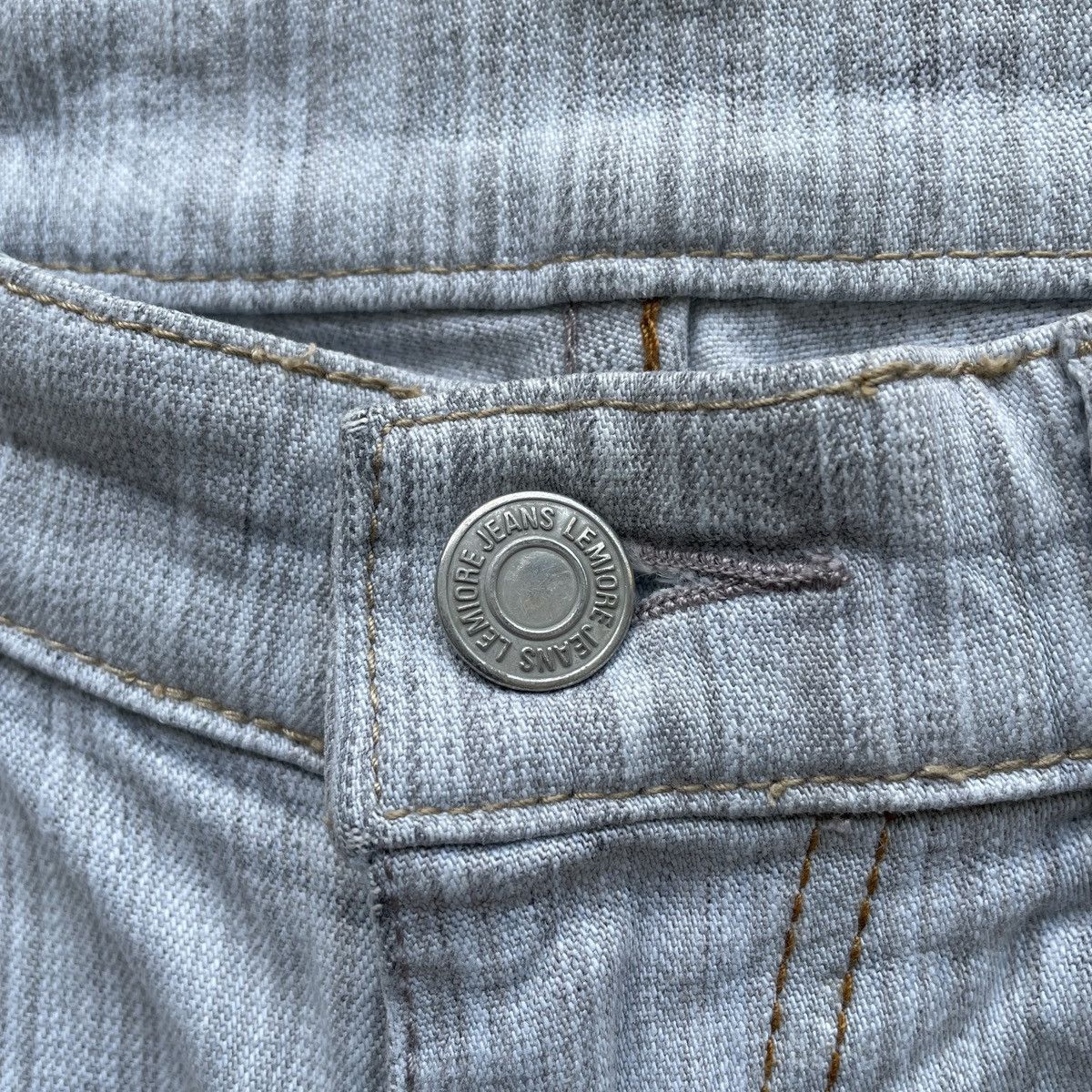 Japanese Brand Vintage Lemiore Jeans FLARE Faded Pants BOOTCUT W28x30.5 Size US 28 / EU 44 - 6 Thumbnail