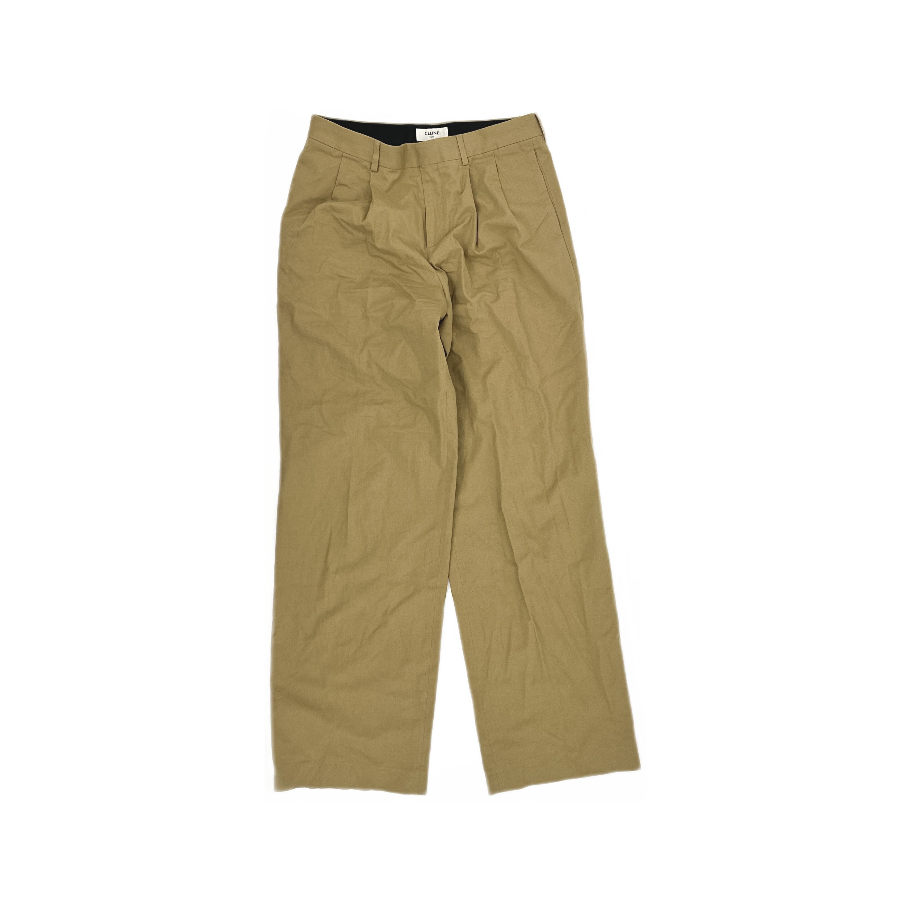 Celine Celine Cotton Casual Pants Size 30 Size US 30 / EU 46 - 1 Thumbnail