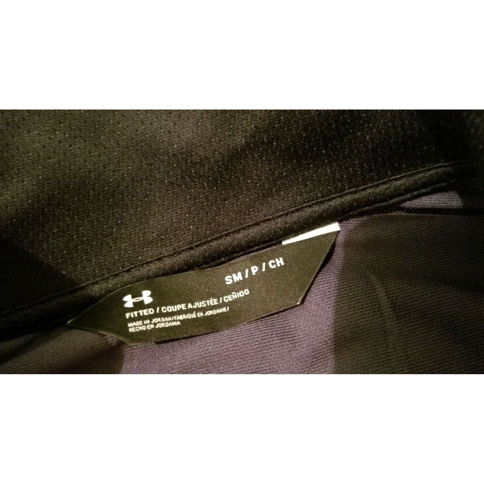 Under Armour Under Armour Jacket Mens S Black Athletic Gym Workout Polyester Basic Jacket Size US S / EU 44-46 / 1 - 3 Thumbnail