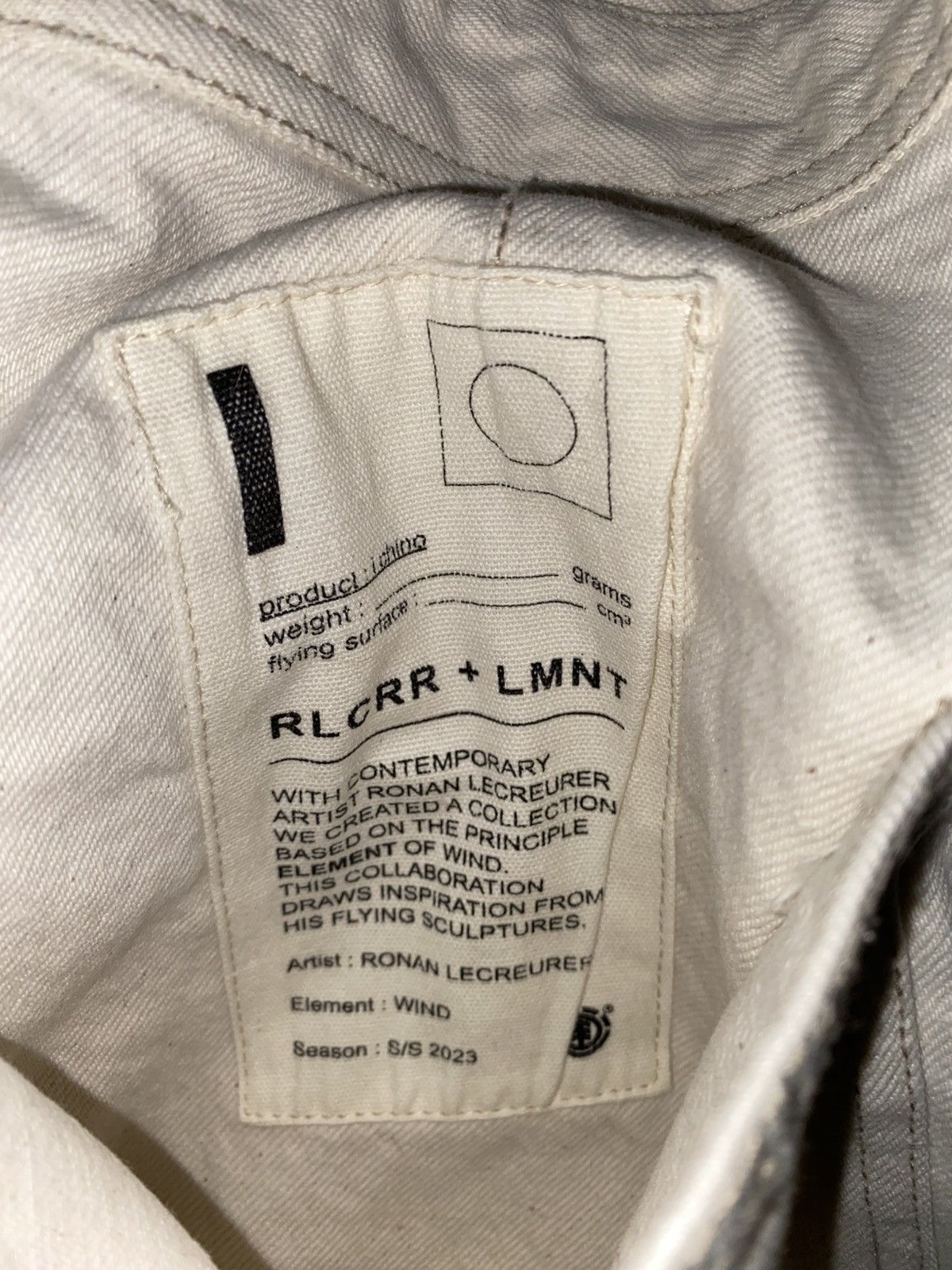 Element Element x Ronan Lecreurer Atelier - Unisex Chinos Baggy Size US 36 / EU 52 - 6 Thumbnail