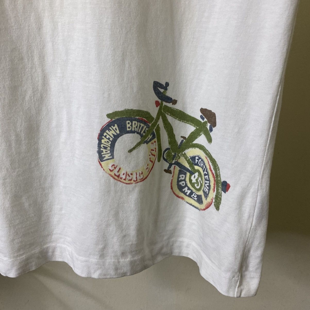 45rpm 45 Rpm Bicycle T Shirt Size US L / EU 52-54 / 3 - 2 Thumbnail