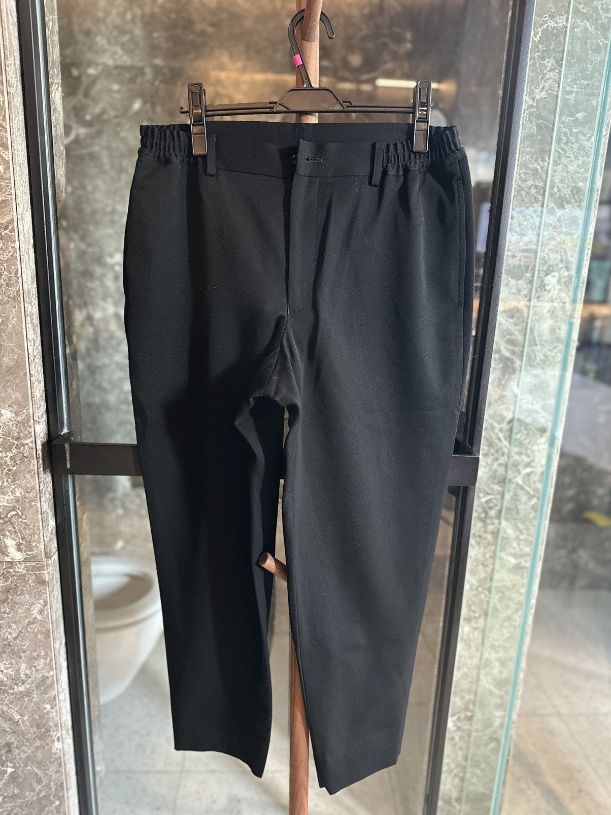 image of Comme Des Garcons Comme Des Garçons Homme Deux Slacks in Black, Men's (Size 32)