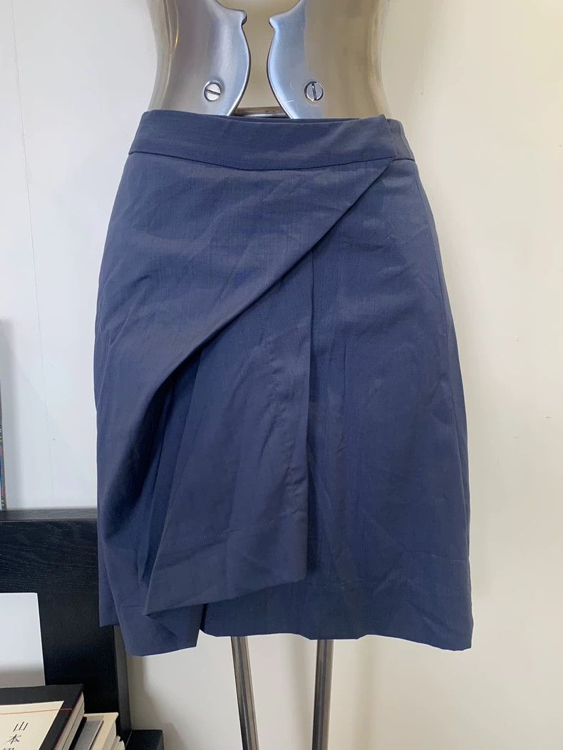 Vivienne Westwood Vivienne Westwood Blue irregular pleated A skirt Size 26" / US 2 / IT 38 - 3 Thumbnail