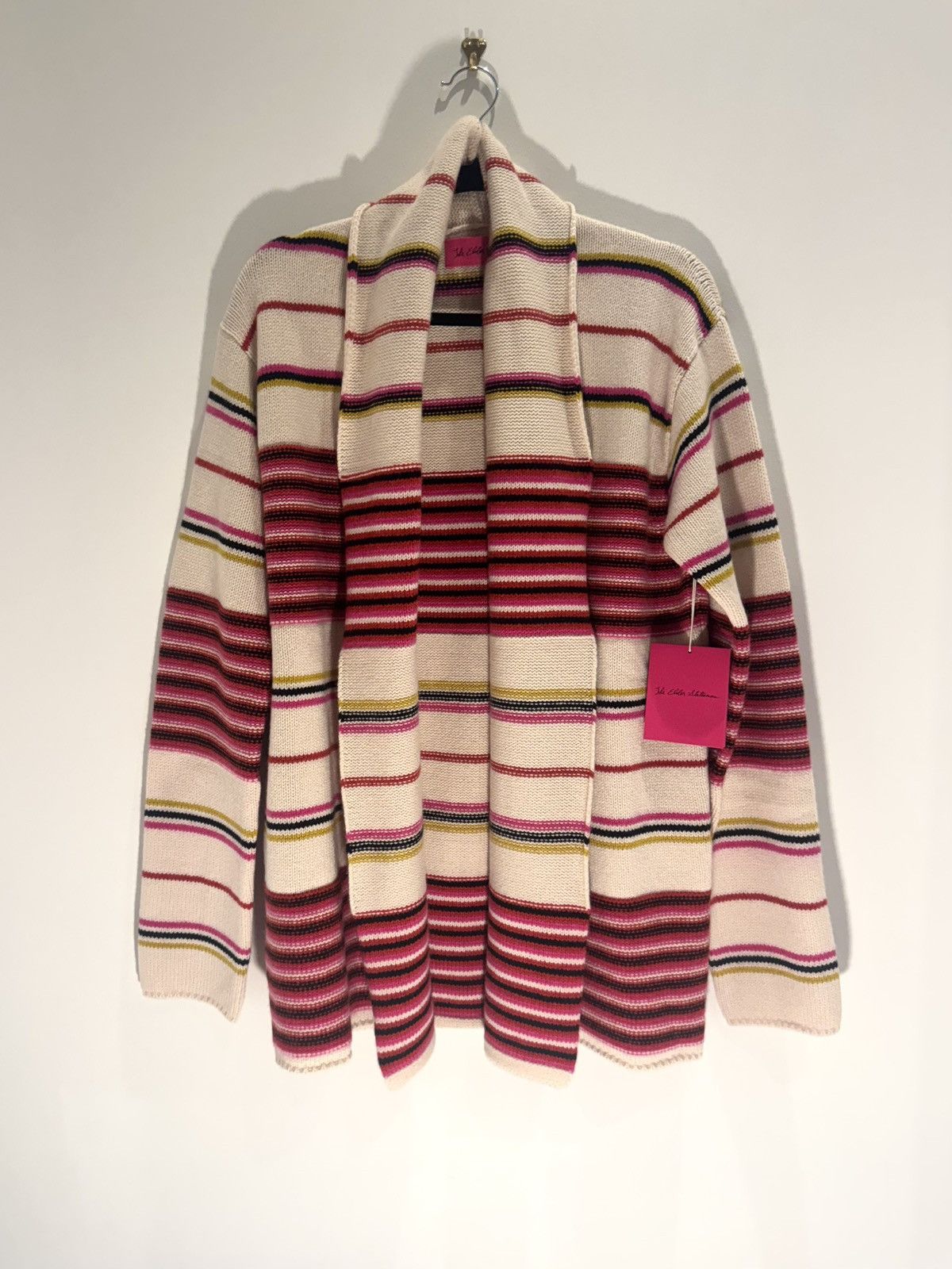 The Elder Statesman REVERSE STRIPE SMOKING JACKET Size US XS / EU 42 / 0 - 1 Thumbnail