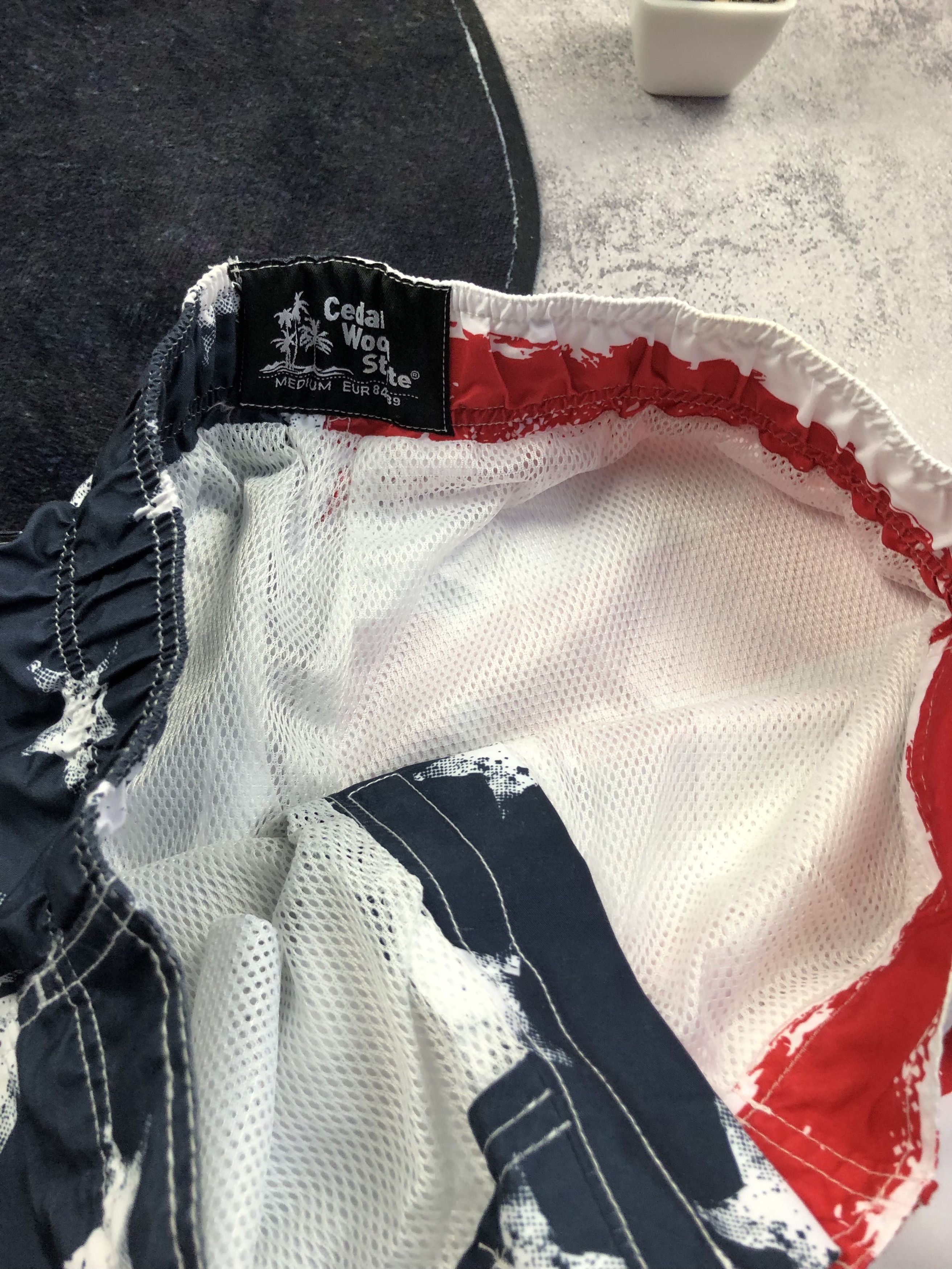 Other AMERICAN FLAG Style Big Logo Hype Streetwear Y2k Swim Shorts Size US 32 / EU 48 - 8 Thumbnail
