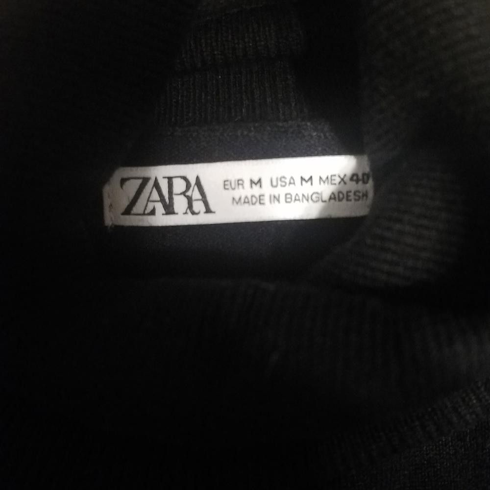 Zara Zara Black Sweater Size Medium Size M / US 6-8 / IT 42-44 - 3 Thumbnail