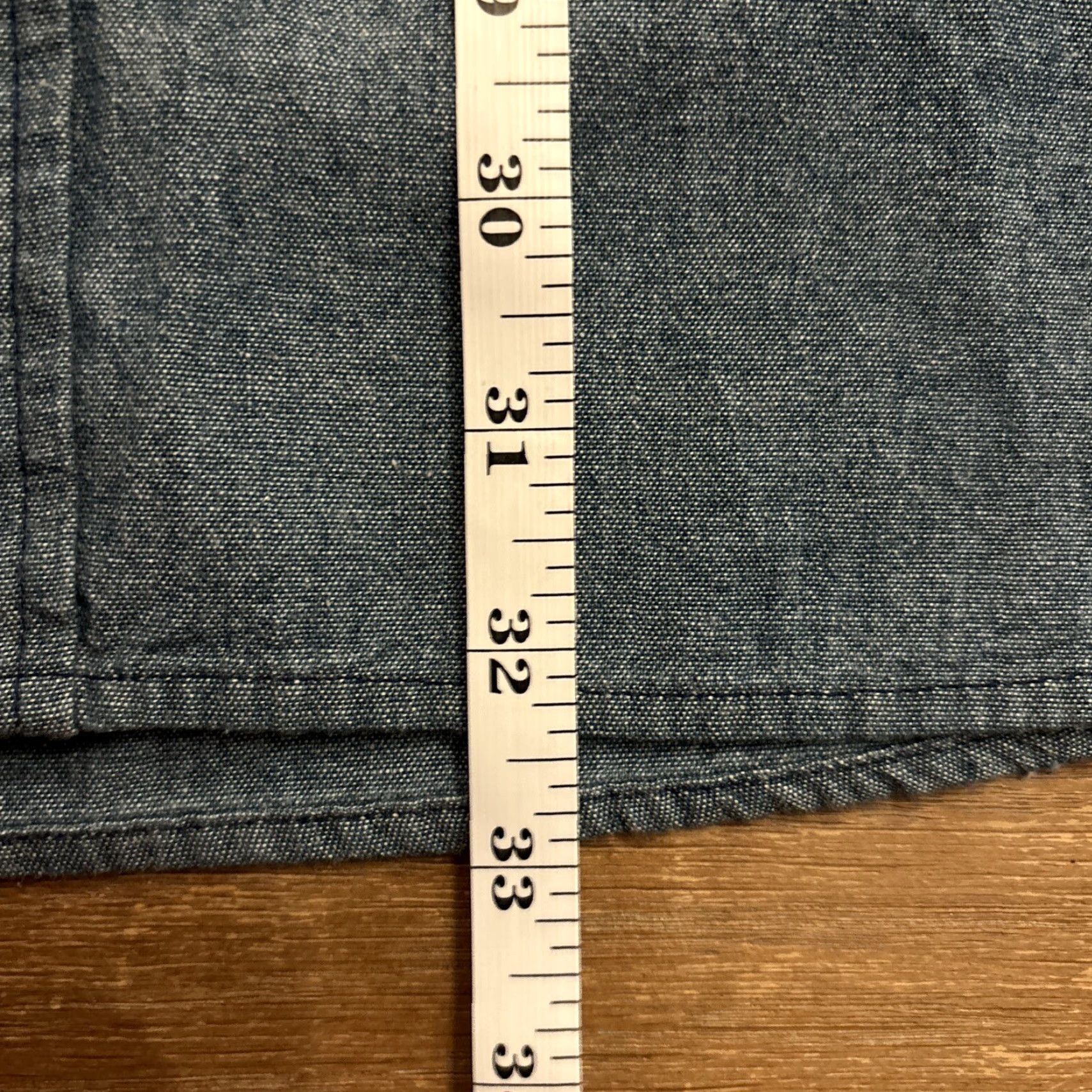 Robert Graham VINTAGE Robert Graham Denim Chambray Button-Up Shirt Adult Mens M Blue NWT Size US M / EU 48-50 / 2 - 7 Thumbnail