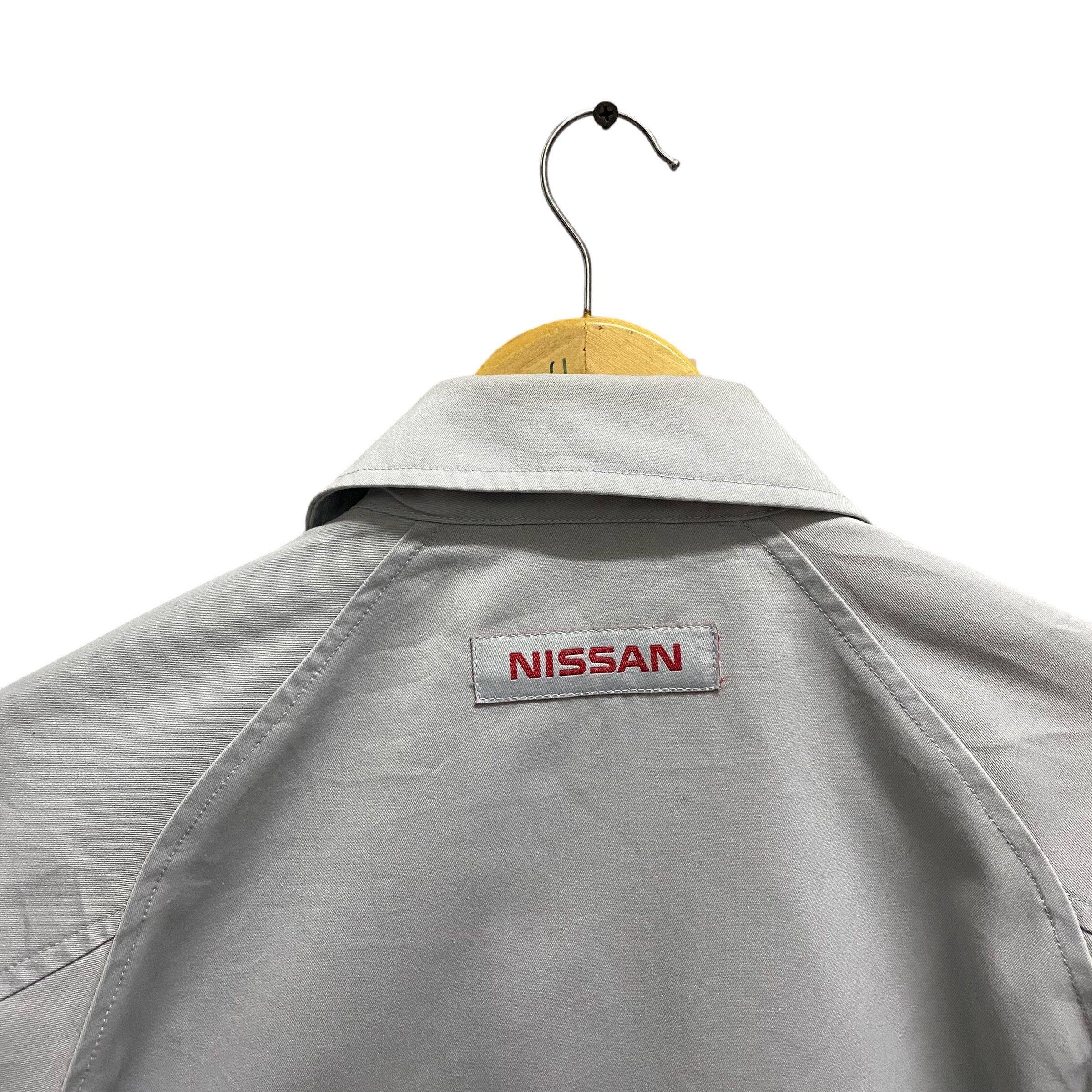 Japanese Brand Vintage Nissan Uniform Workers Shirt Medium Size US M / EU 48-50 / 2 - 7 Thumbnail