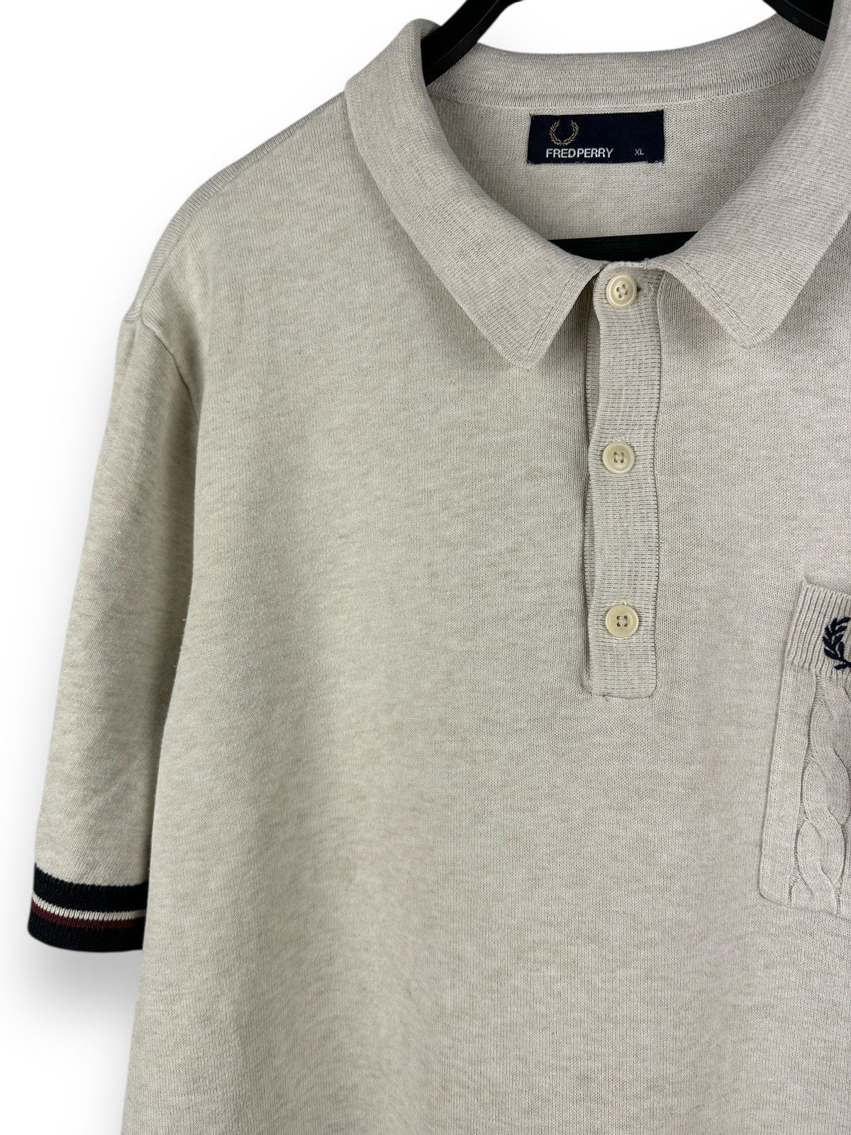 Fred Perry Fred Perry Knit Polo T-Shirt Size US XL / EU 56 / 4 - 2 Thumbnail