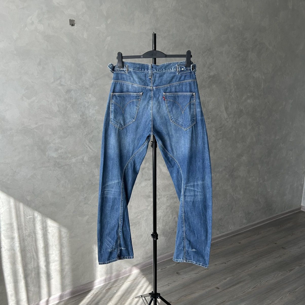 Levi's Vintage Clothing Vintage Levis Engineered Buckle Y2K Japaneese Jeans 32 Size US 32 / EU 48 - 5 Thumbnail