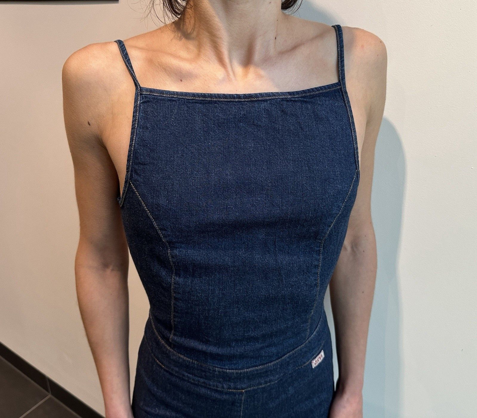 Miss Sixty Miss Sixty Jumpsuit Open Back Vintage Y2k Festival Denim Size 26" / US 2 / IT 38 - 14 Thumbnail
