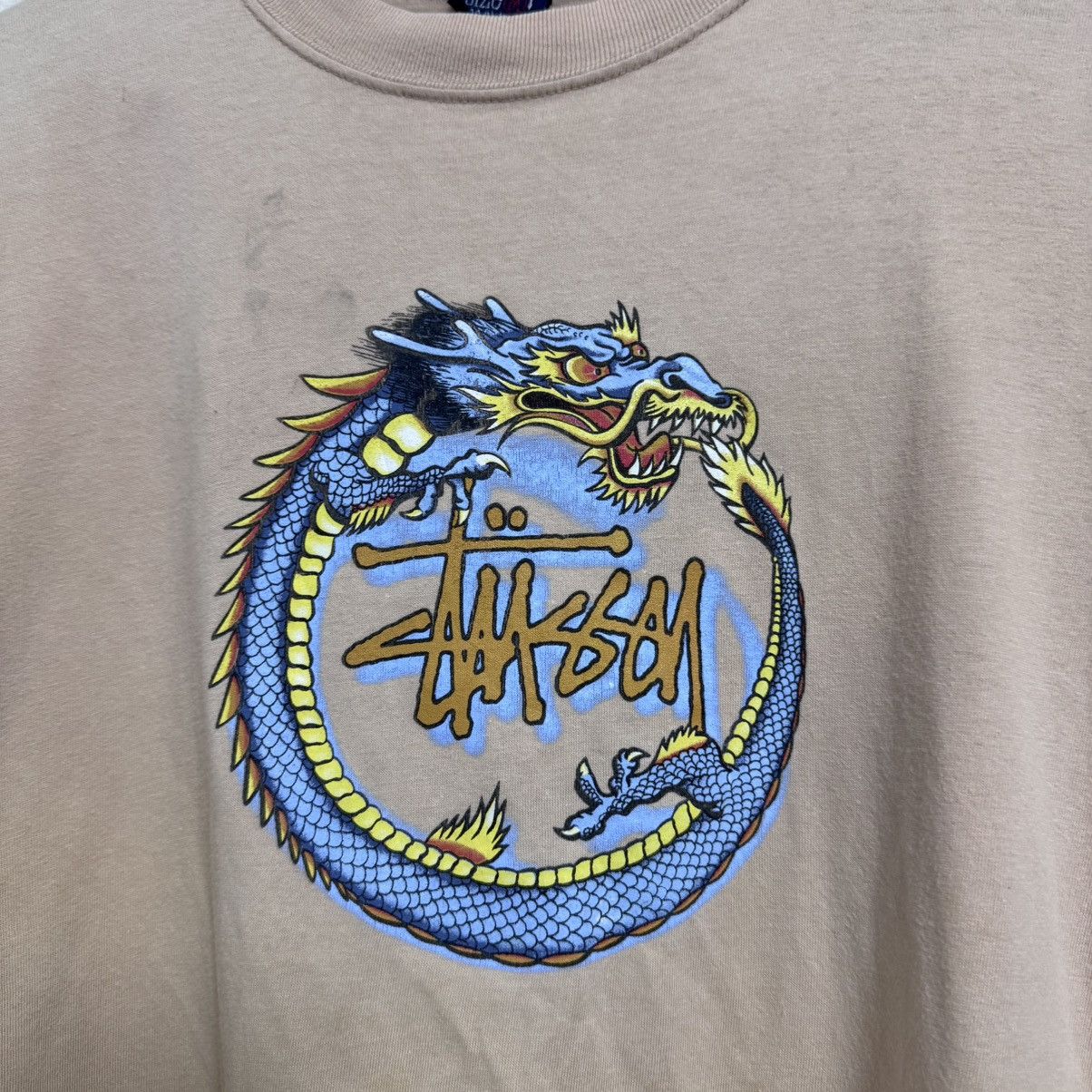 Stussy Vintage 90s Stussy Dragon Shirt Size US M / EU 48-50 / 2 - 6 Thumbnail