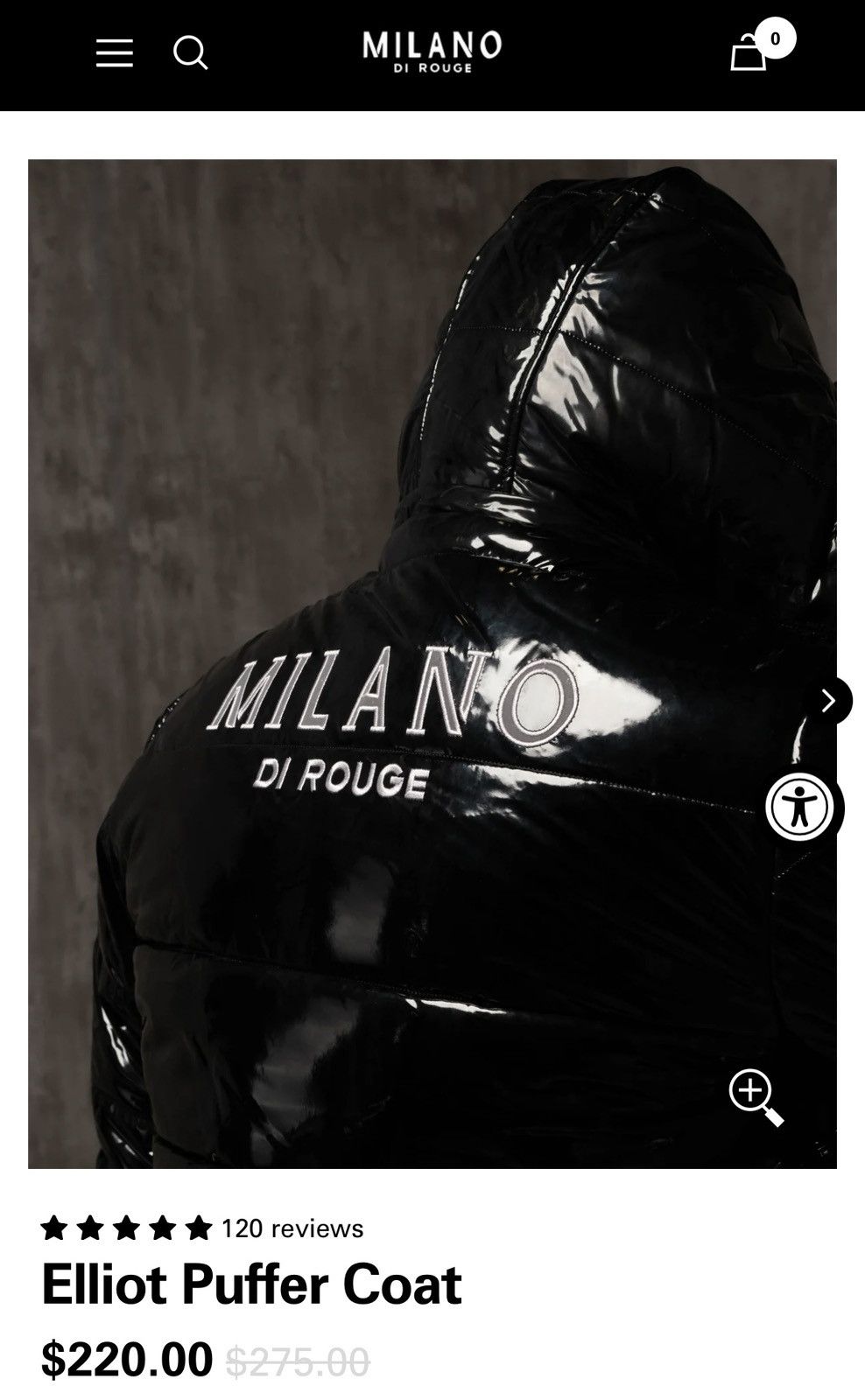 Other Milano Di Rouge Elliot Puffer Coat Size US L / EU 52-54 / 3 - 4 Thumbnail