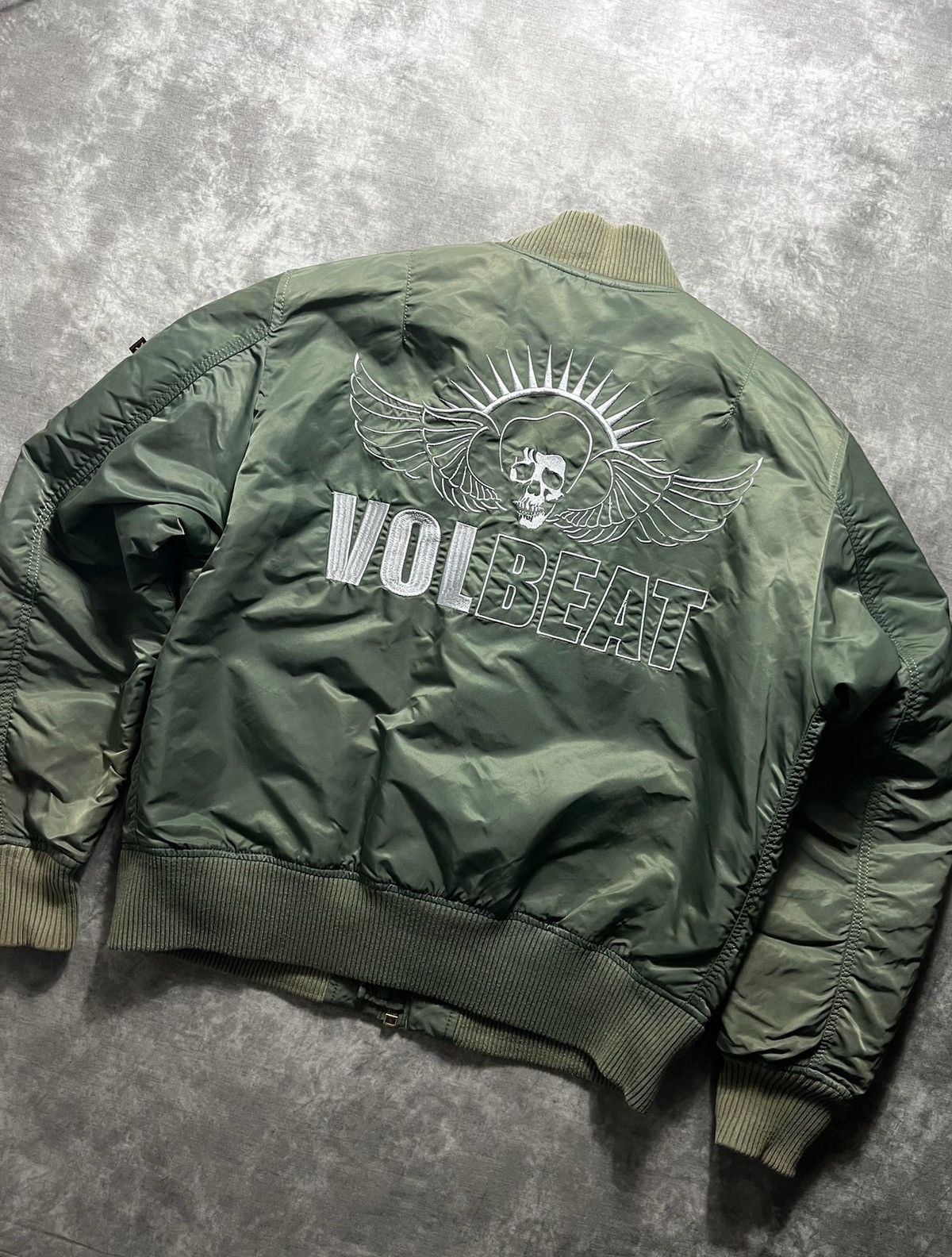 Alpha Industries x Volbeat ma1 Bomber Jacket–Limited Edition