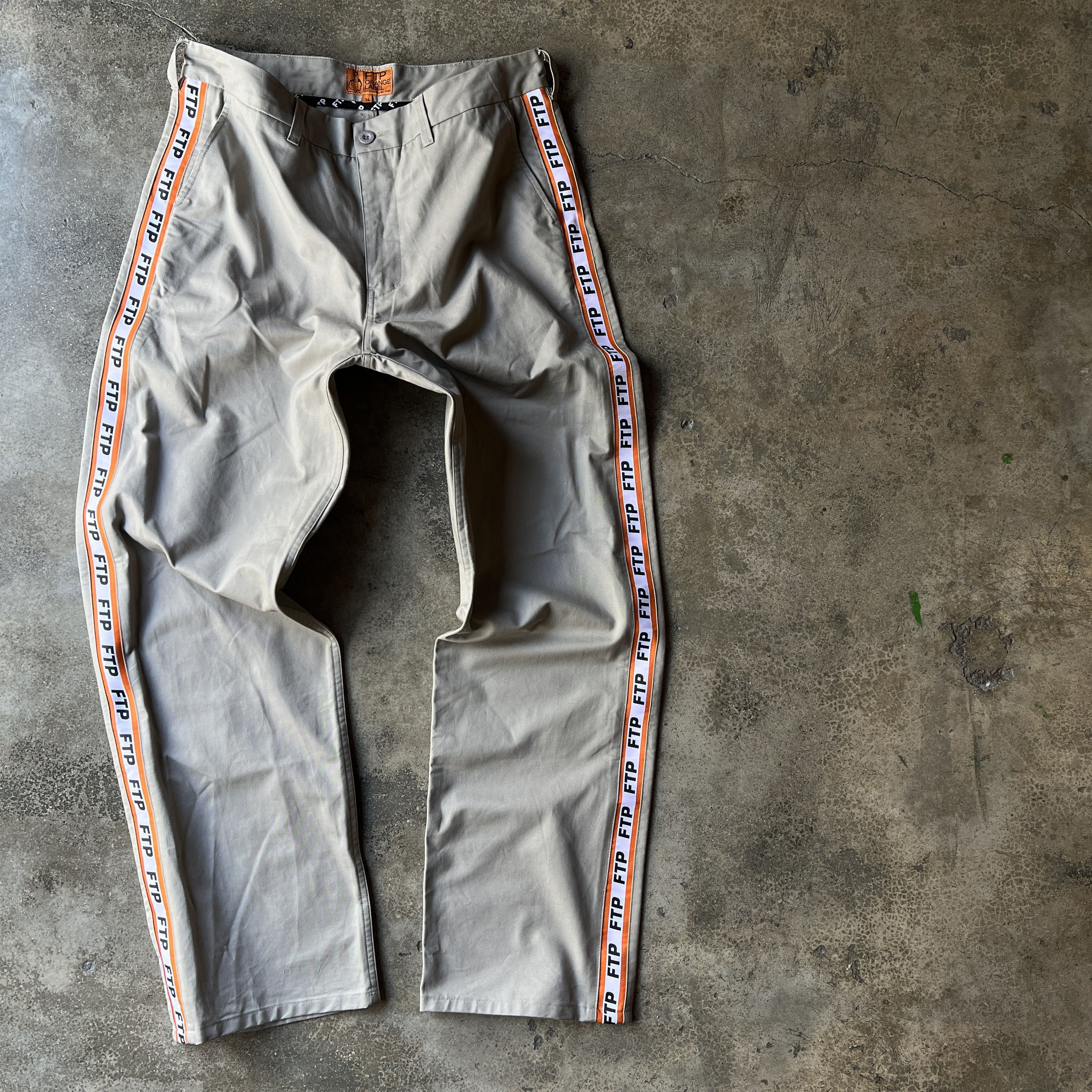 Fuck The Population FTP Orange Label Work Pants Size US 34 / EU 50 - 3 Thumbnail