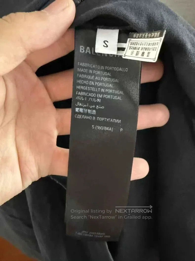 Balenciaga Balenciaga Tape Short Sleeve T-shirt S. Size US S / EU 44-46 / 1 - 4 Thumbnail