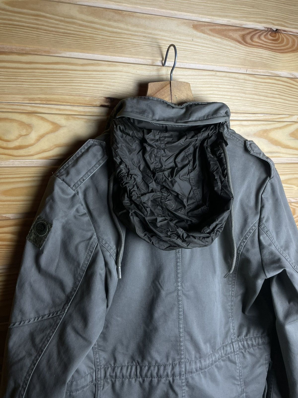 Diesel × Vintage Vintage Diesel Cargo Jacket Haki Size L Size US L / EU 52-54 / 3 - 9 Thumbnail