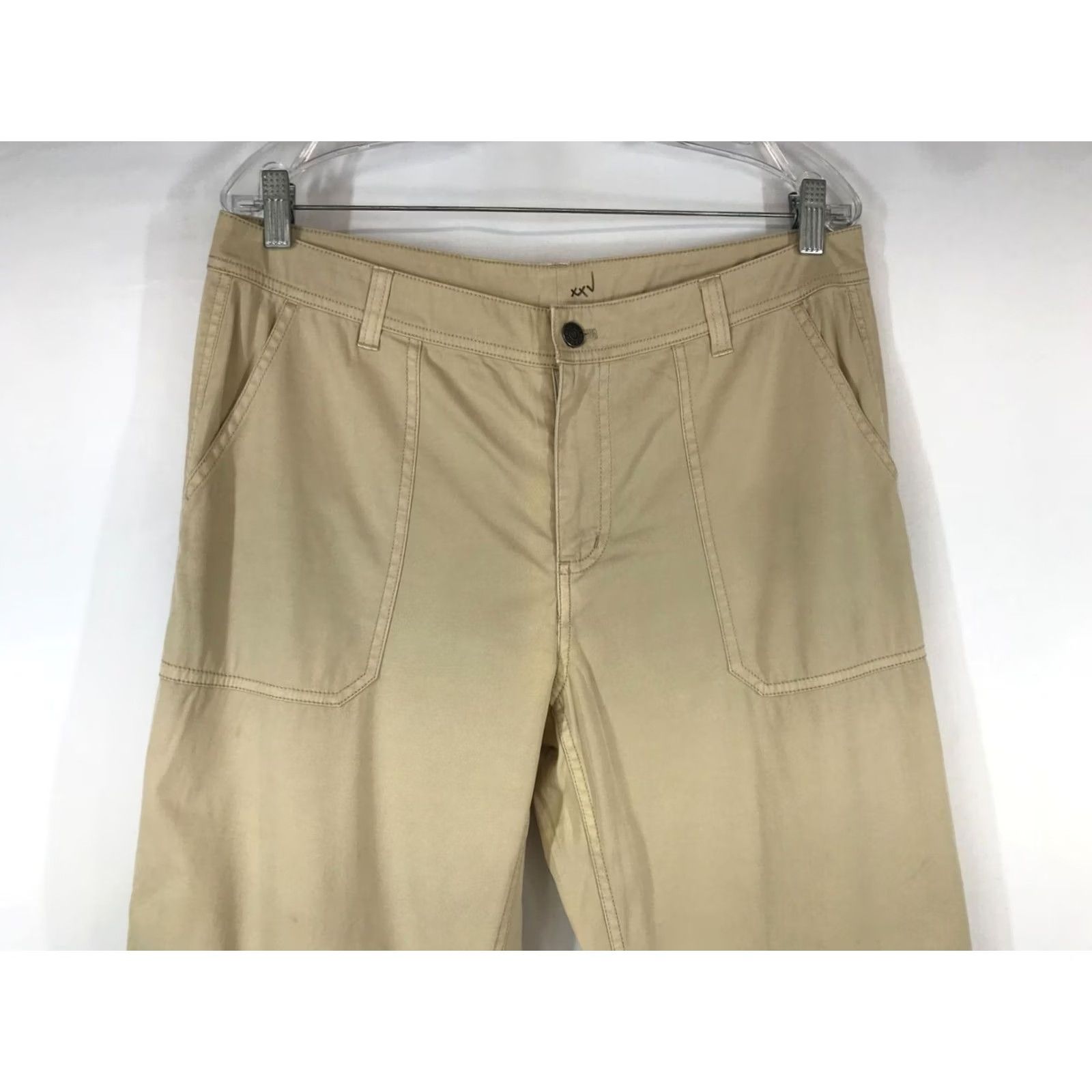 Pendleton Pendleton - Women's 10 - Beige Cotton Blend Casual Chino Pants / Jeans Ballpark? Size 32" / US 10 / IT 46 - 2 Thumbnail