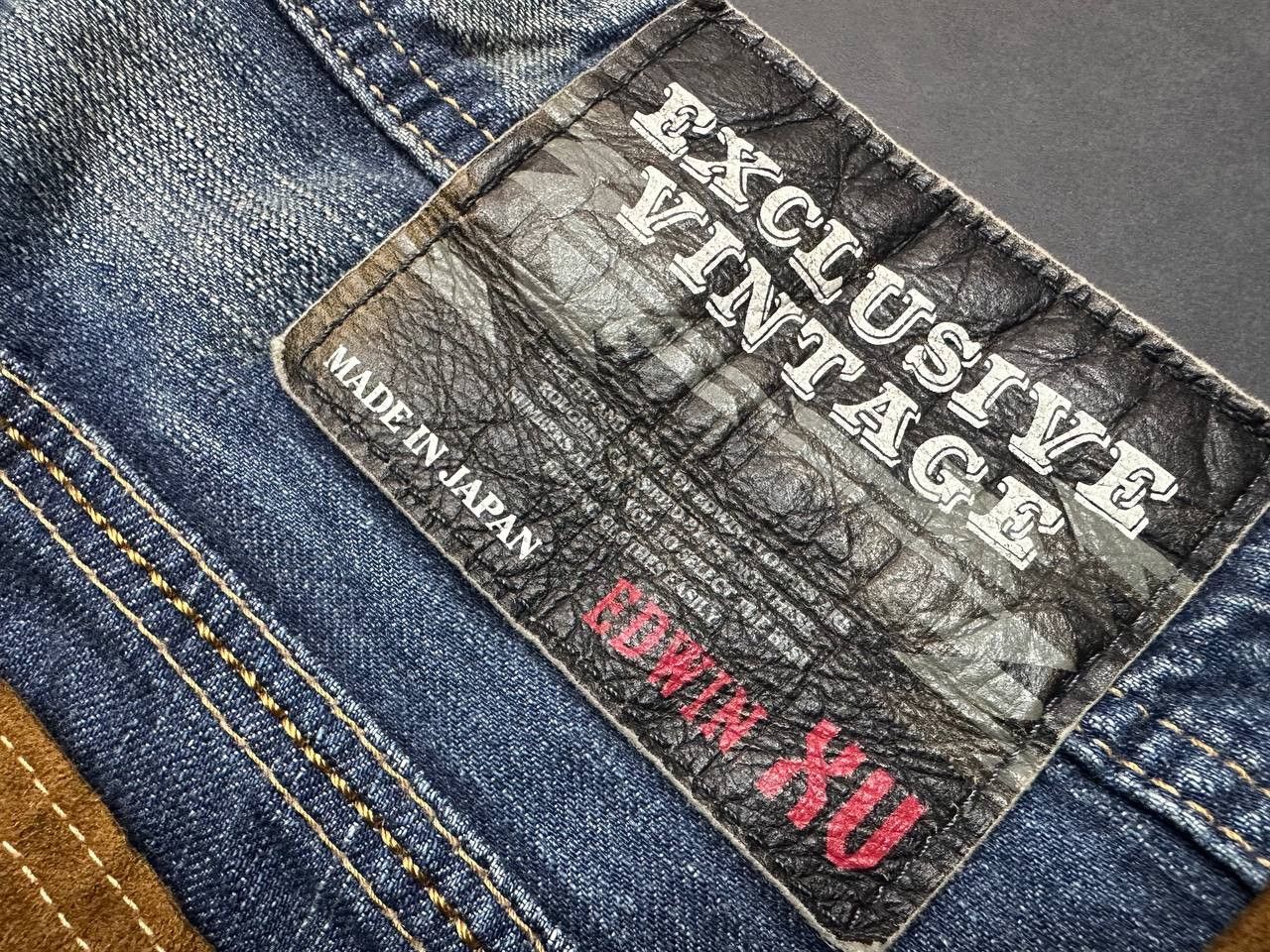 Edwin × Japanese Brand Edwin Made In Japan Exclusive Vintage 32 Mens Jeans 433XVS Size US 32 / EU 48 - 5 Thumbnail