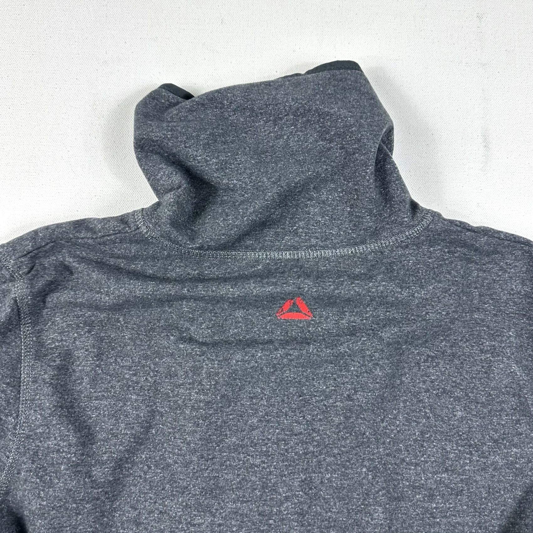 Reebok Reebok CrossFit Sweatshirt 1/2 Zip Womens Medium Gray Training Activewear Gym Size M / US 6-8 / IT 42-44 - 7 Thumbnail