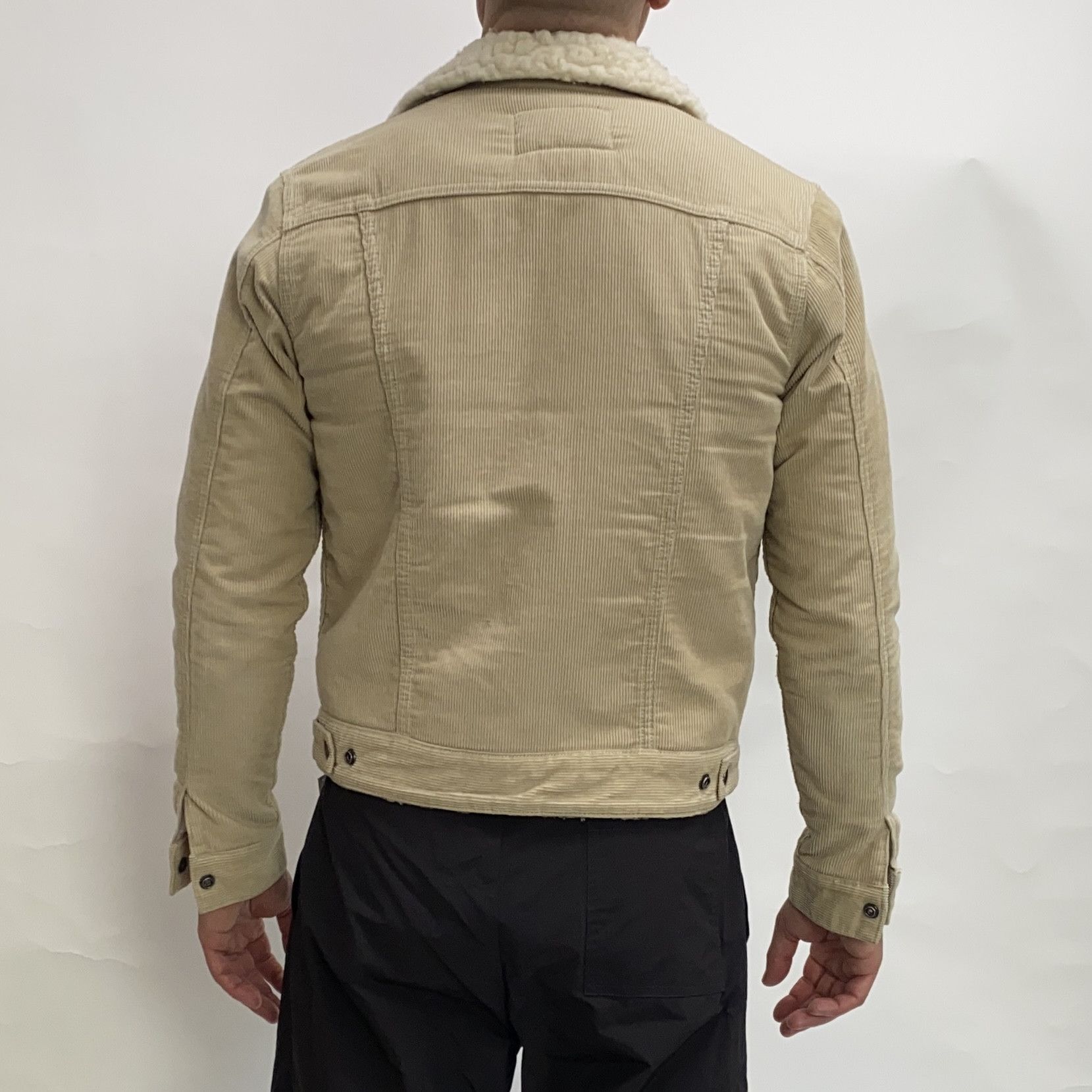 Sandro Corduroy Sherling Jacket Size US XS / EU 42 / 0 - 2 Thumbnail