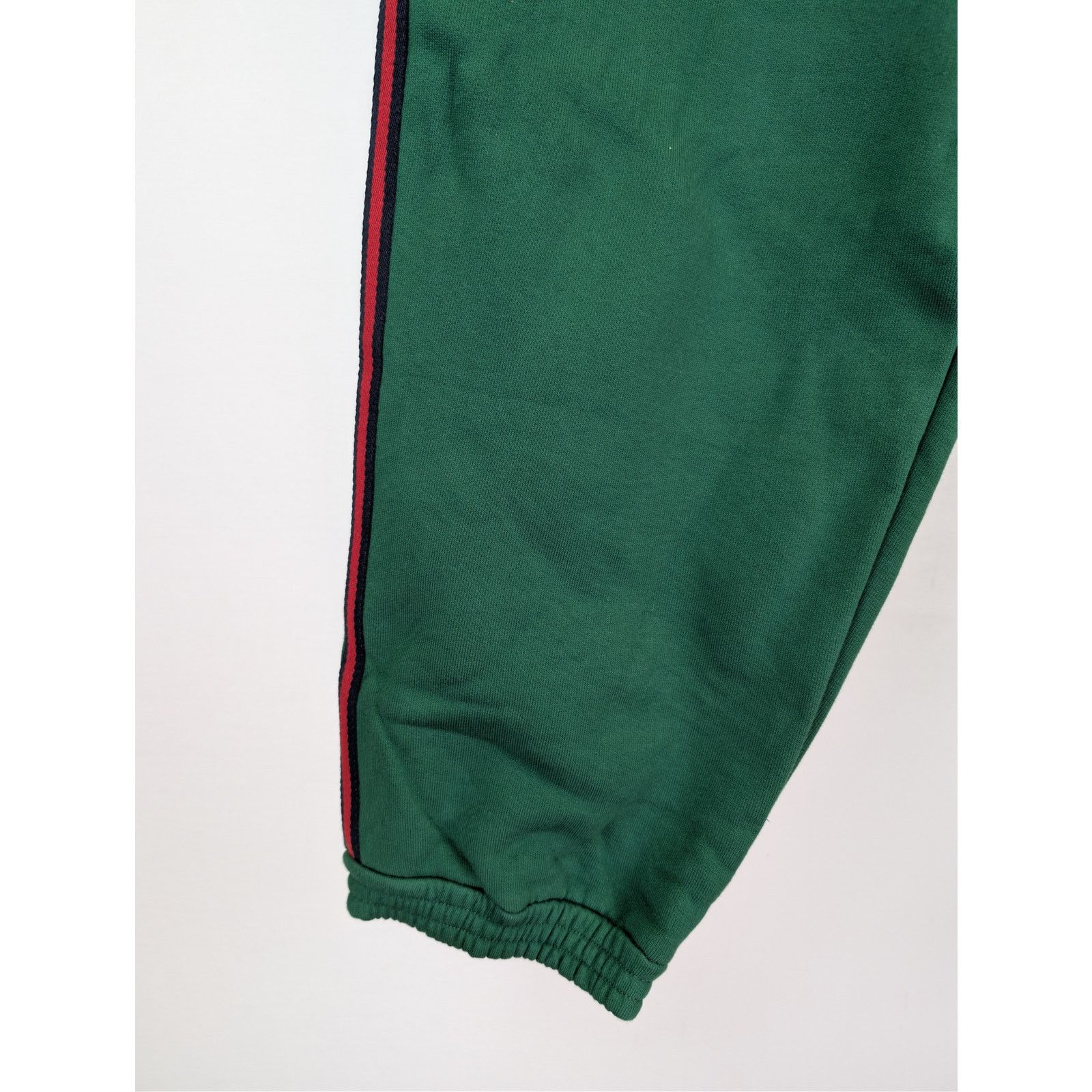 Gucci o1rshd1 Cotton Jersey Jogging Pants with Web Stripe in Green Size US 40 / EU 56 - 7 Thumbnail
