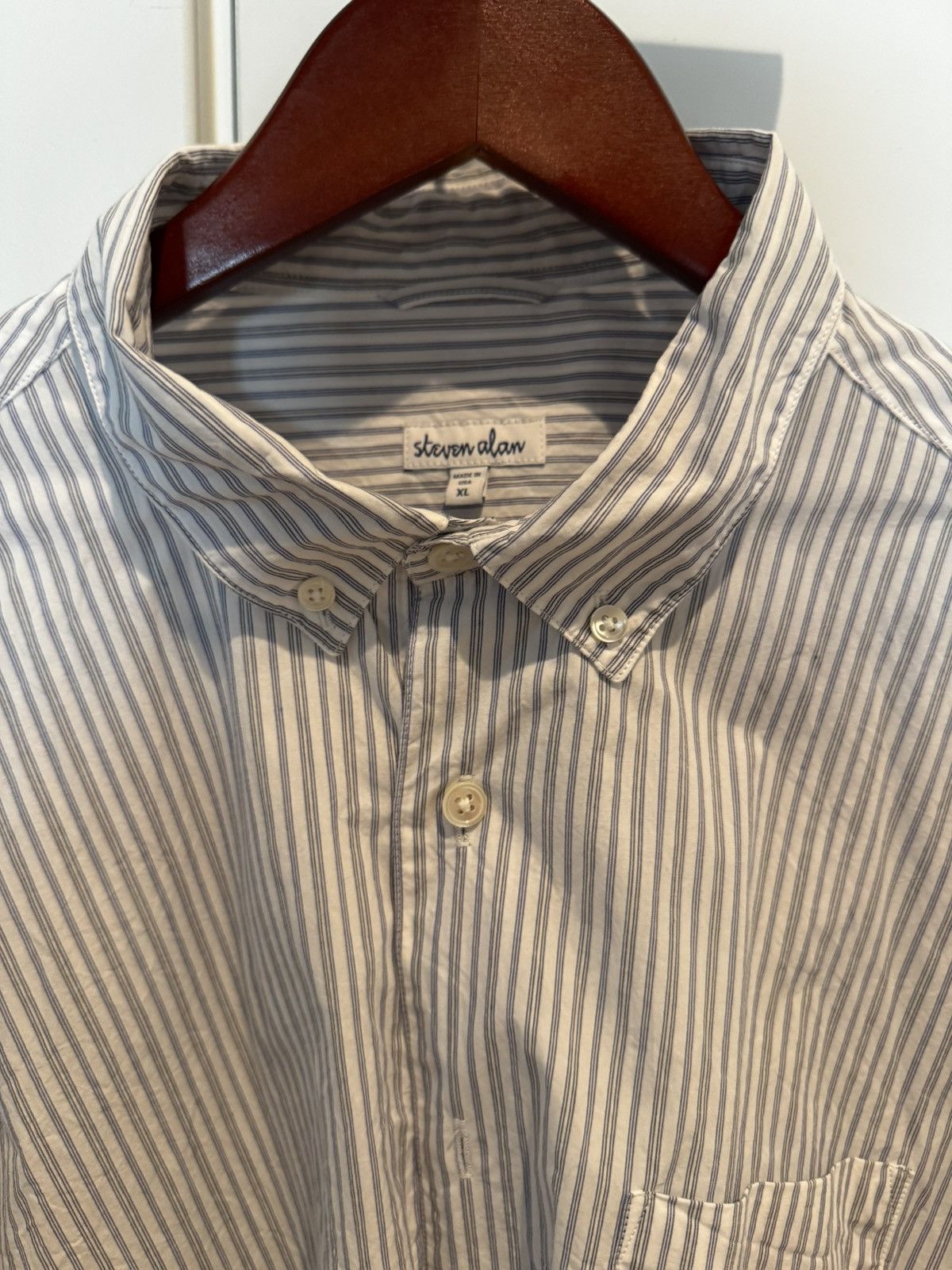 Steven Alan Steven Alan striped button down Size US XL / EU 56 / 4 - 2 Thumbnail