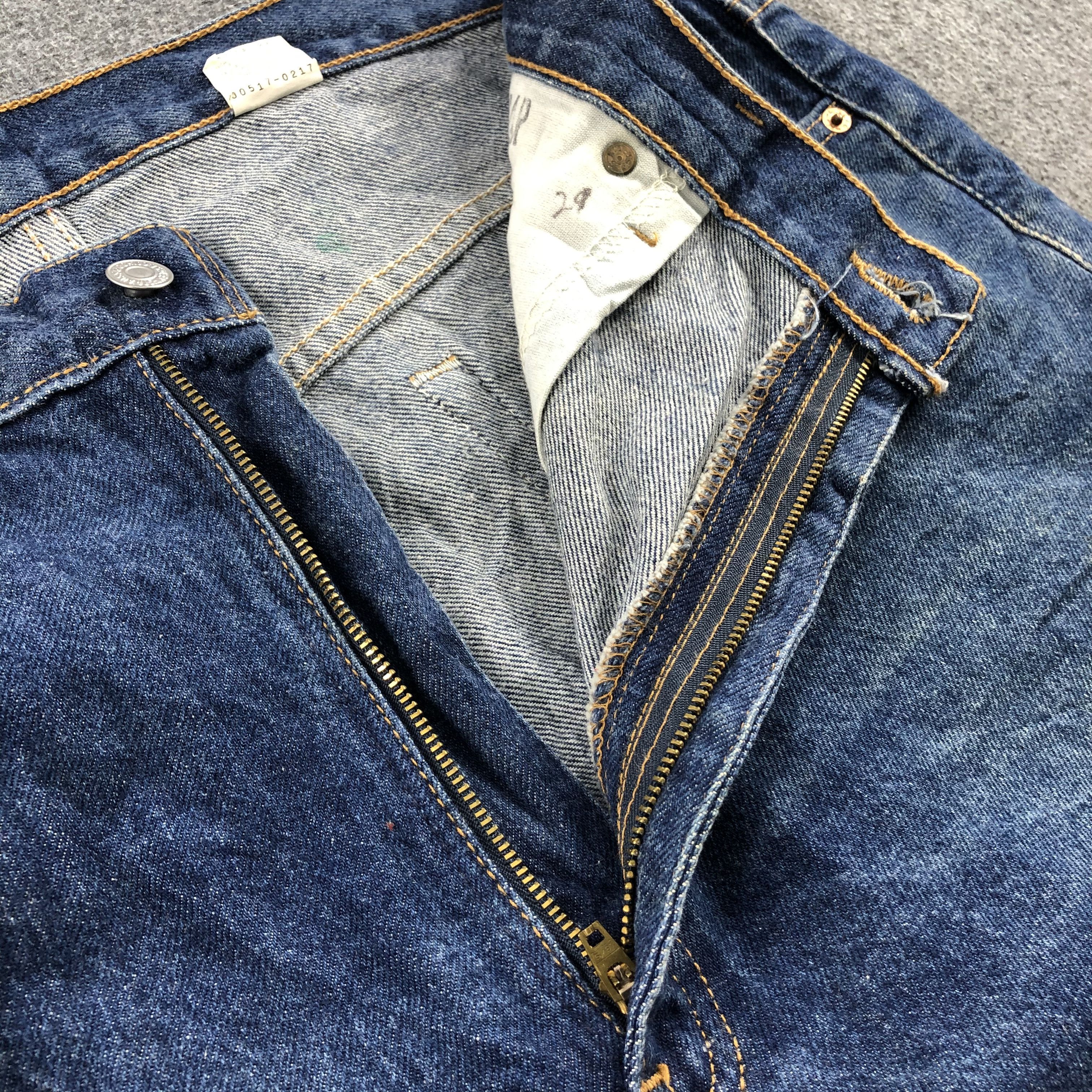 Levi's × Vintage Vintage 90s Levis 517 Flared Denim Jeans-JM809 Size US 40 / EU 56 - 8 Thumbnail