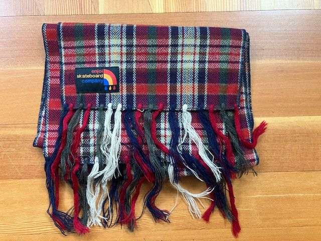 Enjoi Enjoi Skateboards Plaid Scarf, rare Size ONE SIZE - 1 Thumbnail