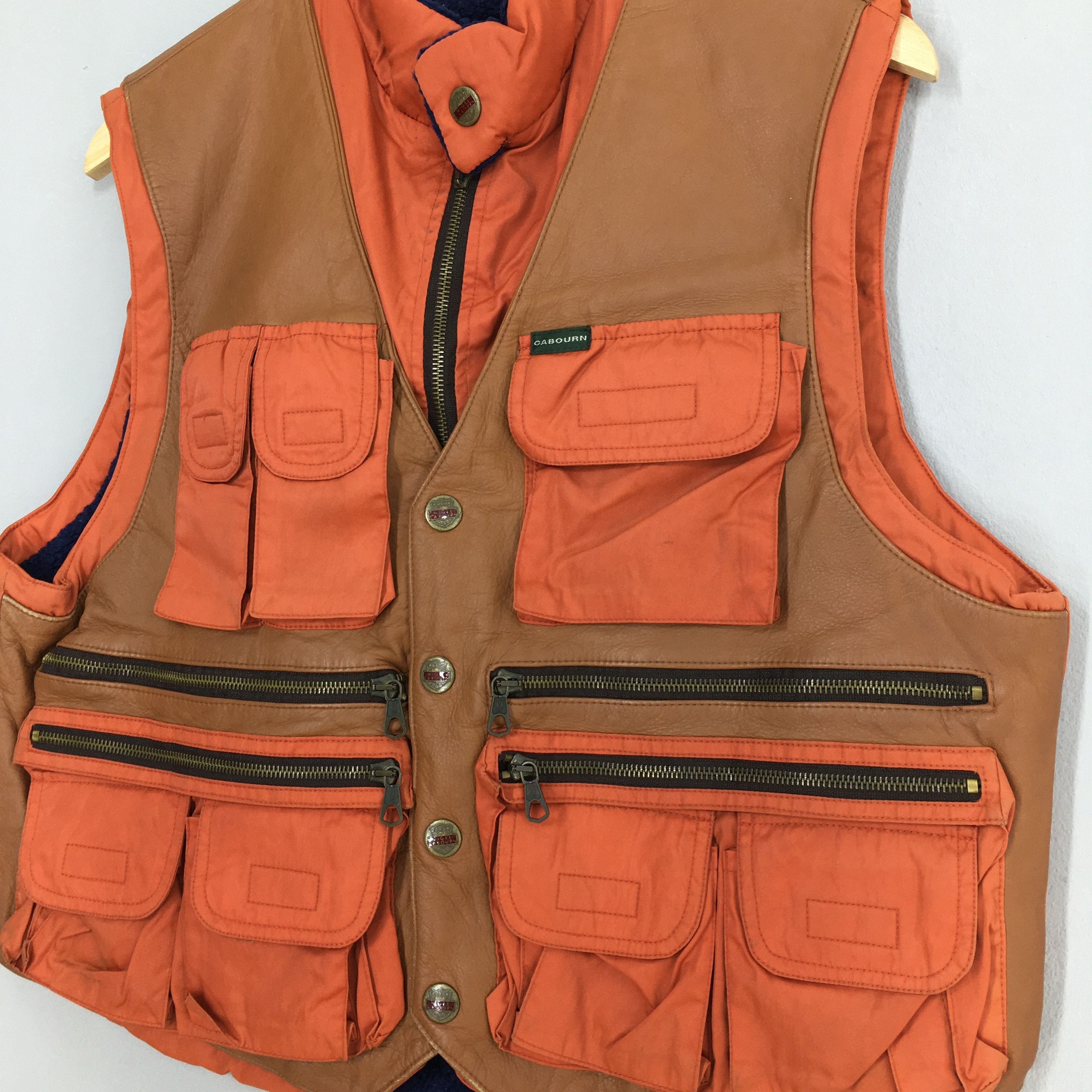 Nigel Cabourn Vintage Nigel Cabourn Tactical Vest Jacket Medium Size US M / EU 48-50 / 2 - 4 Thumbnail