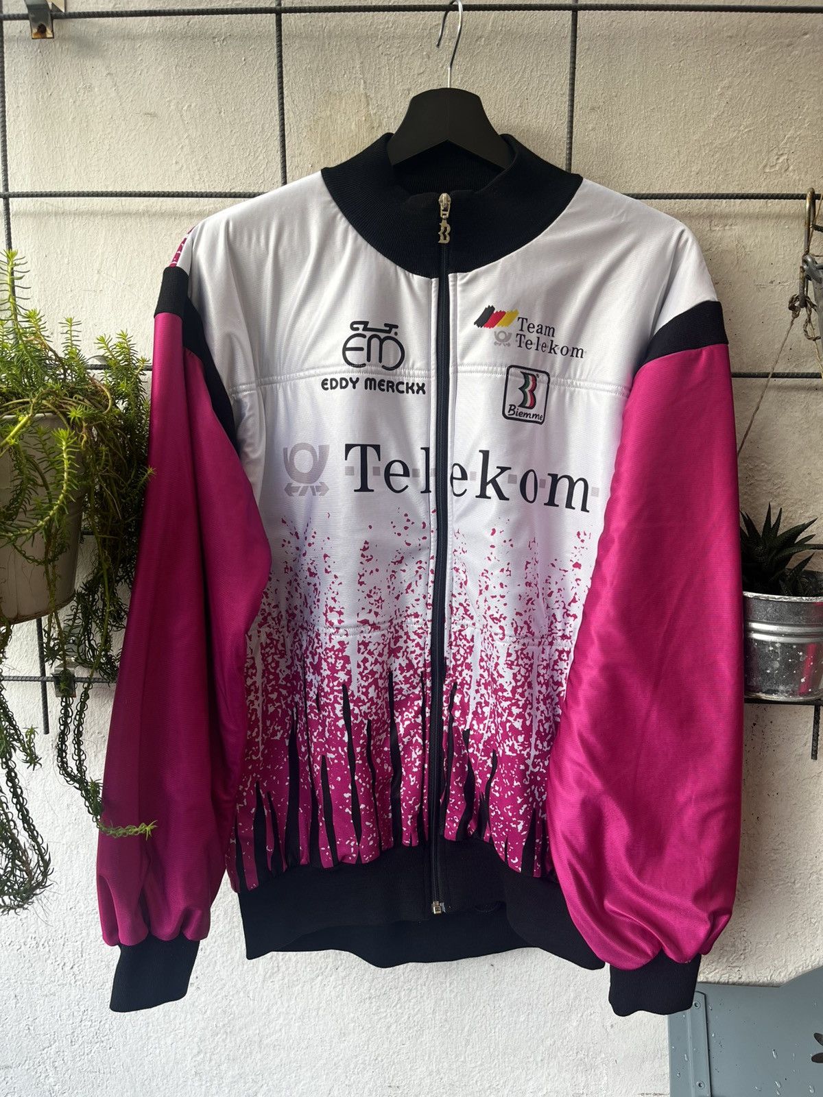 Other Biemme x Team Telekom Vintage Fleece Bomber Jacket Size US XXL / EU 58 / 5 - 1 Thumbnail