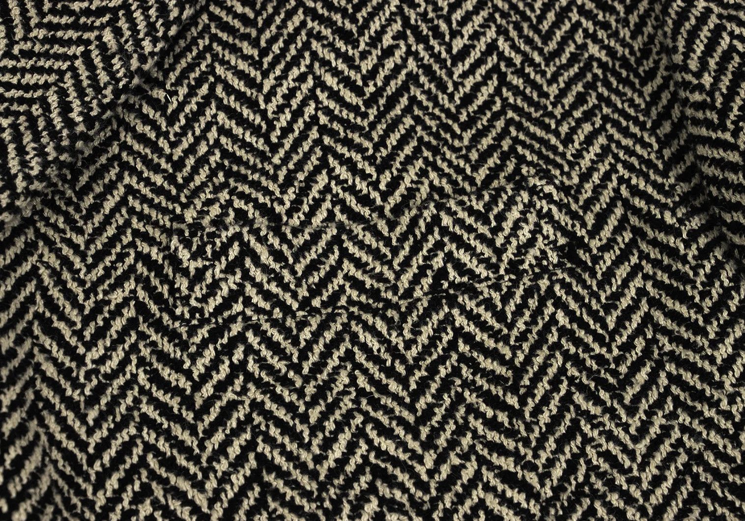 Yohji Yamamoto Yohji Yamamoto Houndstooth T Jacket Black Beige Size US S / EU 44-46 / 1 - 4 Thumbnail