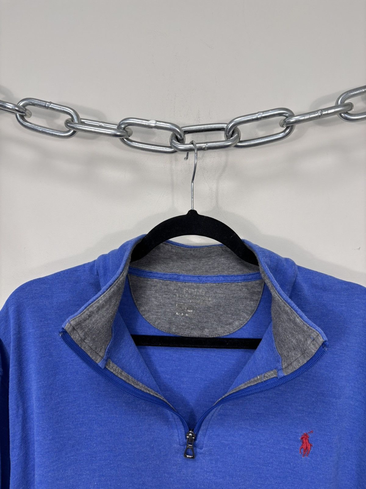 Polo Ralph Lauren Polo Ralph Lauren Men’s 1/4 Zip Sweater Jersey Pullover Blue Size US XL / EU 56 / 4 - 10 Thumbnail