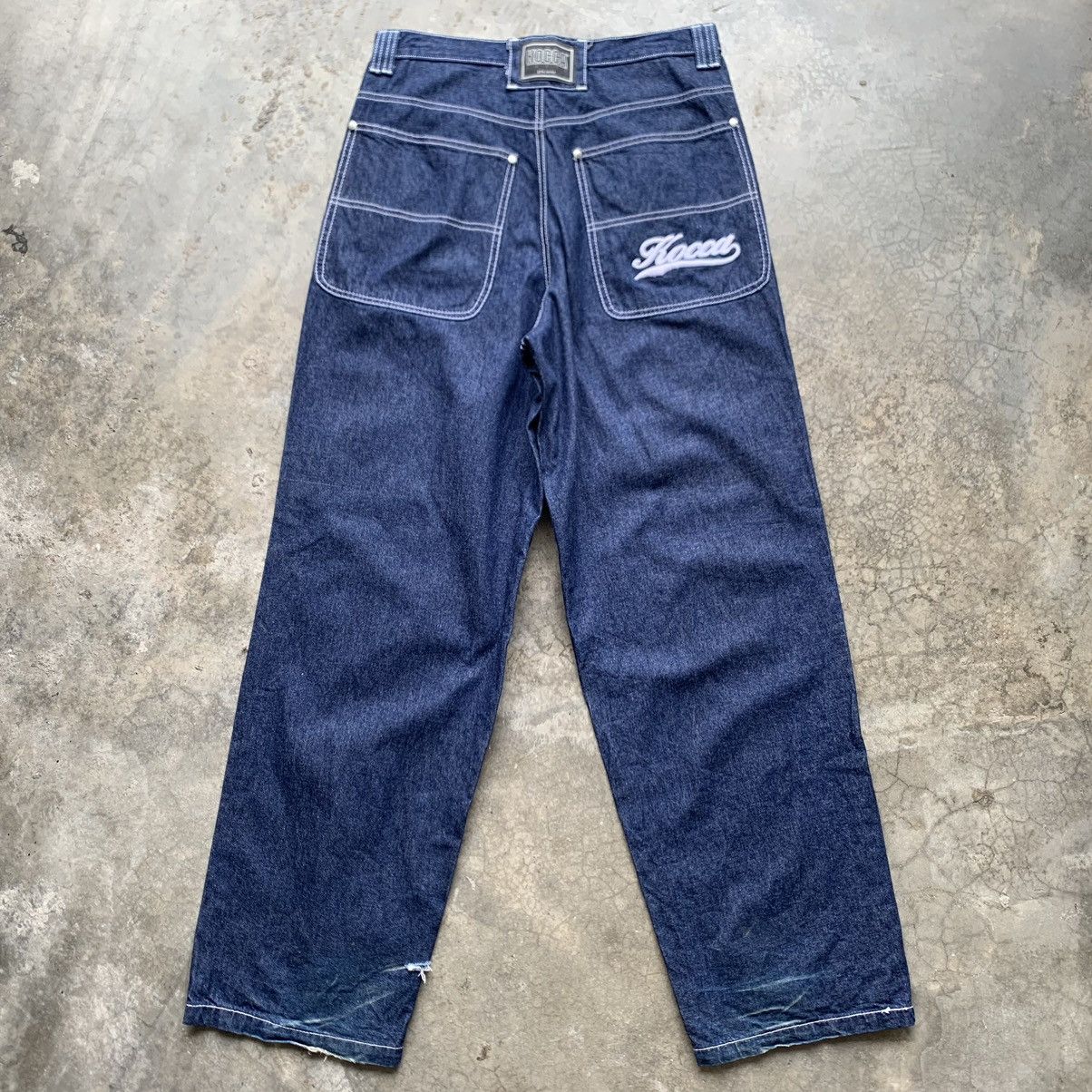 Vintage Kocca Baggy Denim Jeans Size 32x31 Size US 32 / EU 48 - 1 Thumbnail