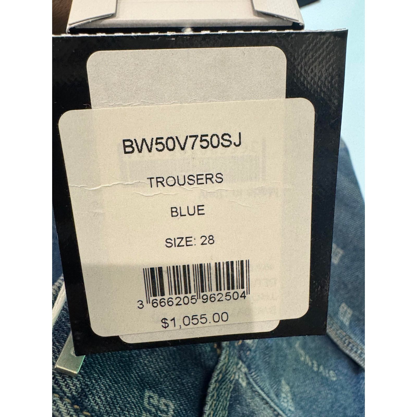 Givenchy Givenchy Dark Wash Monogram Jeans Size US 28 / EU 44 - 9 Thumbnail