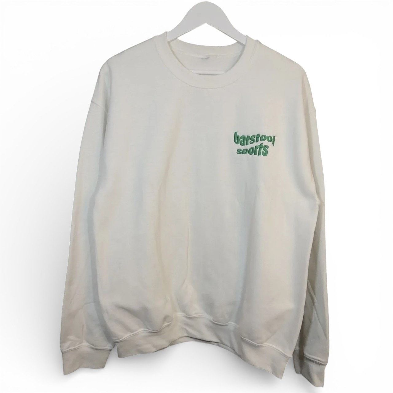 Vintage Barstool Sports Embroidered Wavy Logo Crewneck Sweatshirt Size US M / EU 48-50 / 2 - 1 Thumbnail
