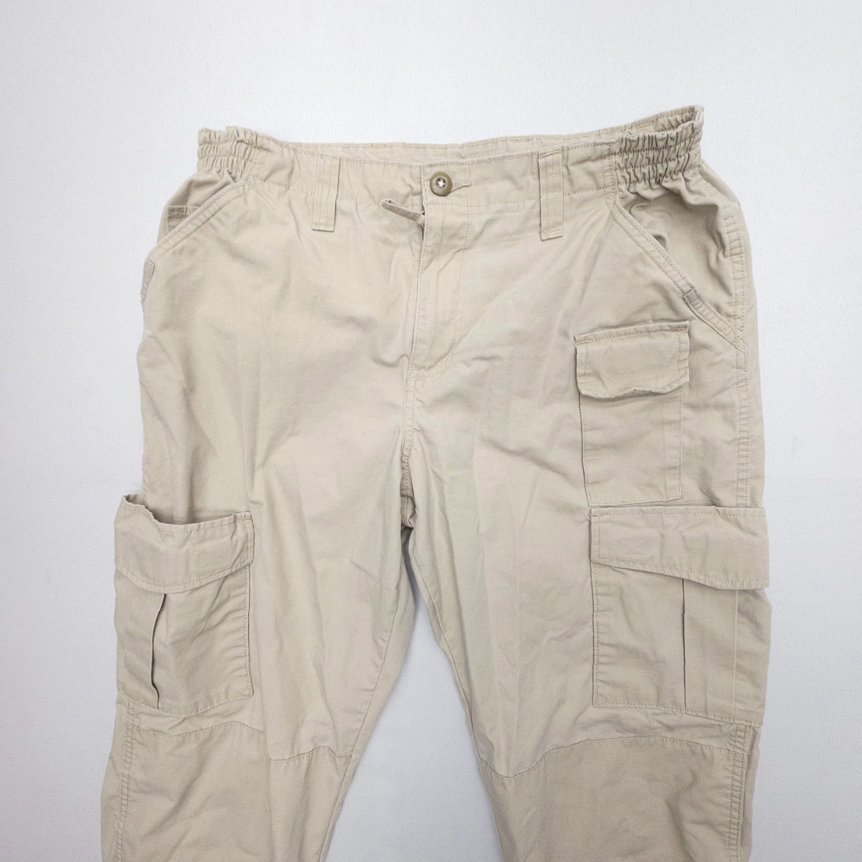 Propper Propper Tactical Pants / Combat Uniform Pants Mens 36 x 34 Tan Ripstop Canvas Cargo Pocket Workwear Regular Straight Fit Army 90s Theme Size US 36 / EU 52 - 5 Thumbnail
