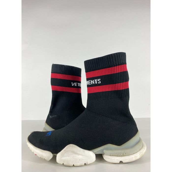 VETEMENTS  REEBOK SOCK PUMP SNEAKERS