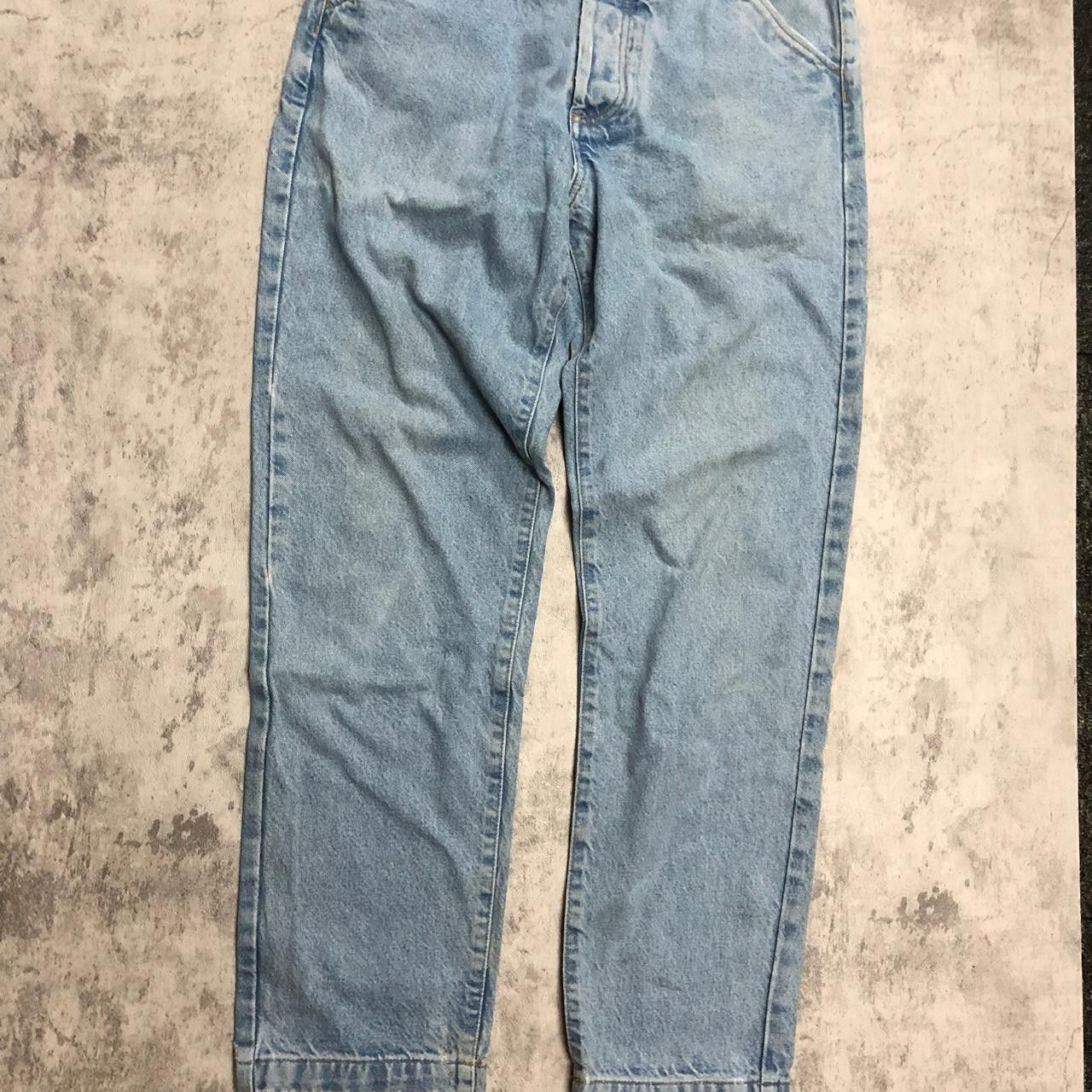 Zara Blue Zara straight leg jeans #straightlegjeans Size 42" / US 20 - 1 Thumbnail