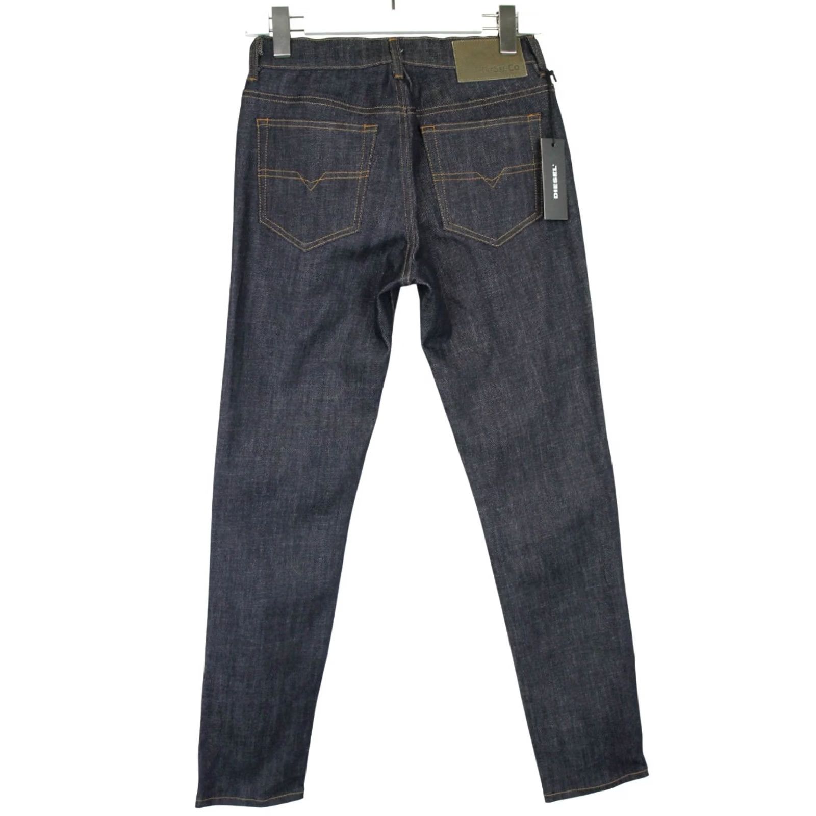 Diesel Diesel Jeans D-Roisin A Women's W27 Dark Blue Denim Stretch Zip Fly Pocket Slim Skinny Jeans Womens Side Pocket Diametrically Size 27" / US 4 / IT 40 - 2 Thumbnail