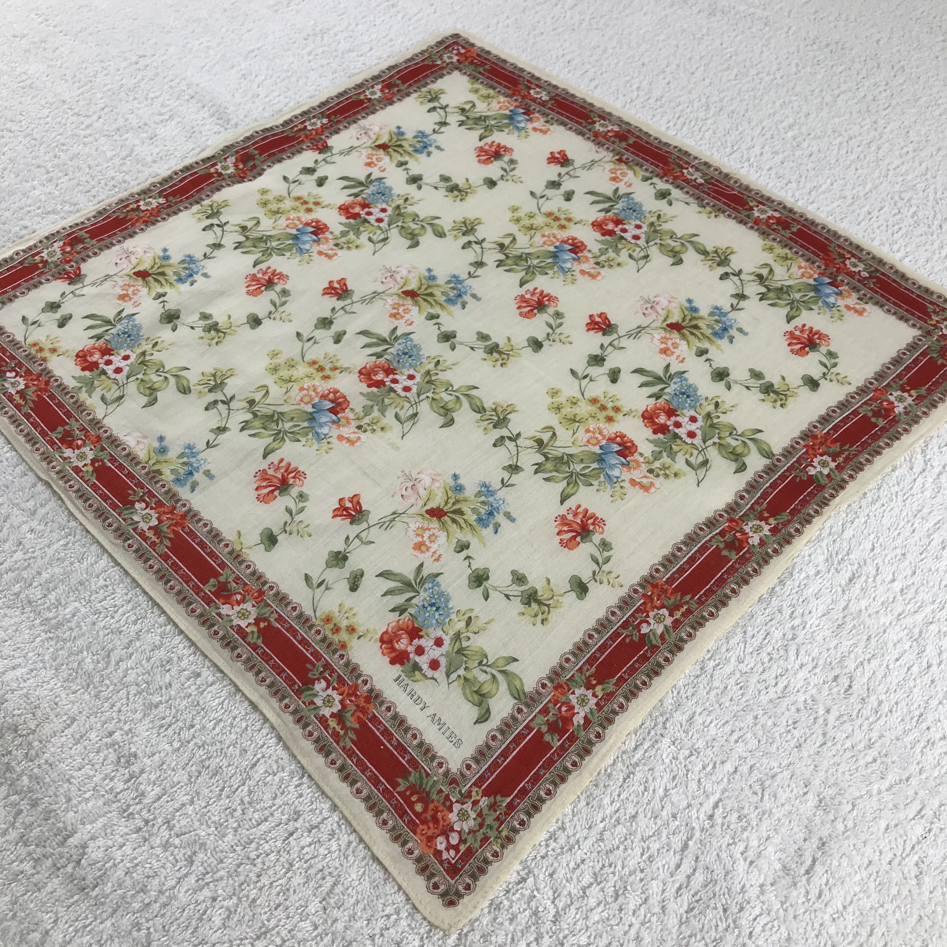 Hardy Amies × Vintage Hardy Amies Bandana / Handkerchief / Neckerchief - S048 Size ONE SIZE - 2 Thumbnail