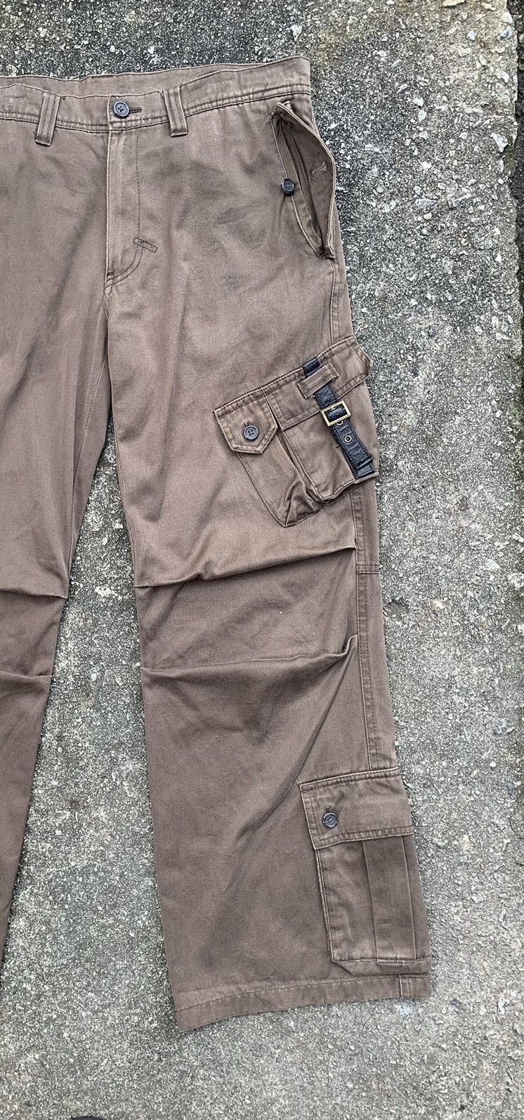 Japanese Brand × Tornado Mart Rare Tornado Mart Multipocket Flare Cargo Pants Size US 33 - 19 Thumbnail