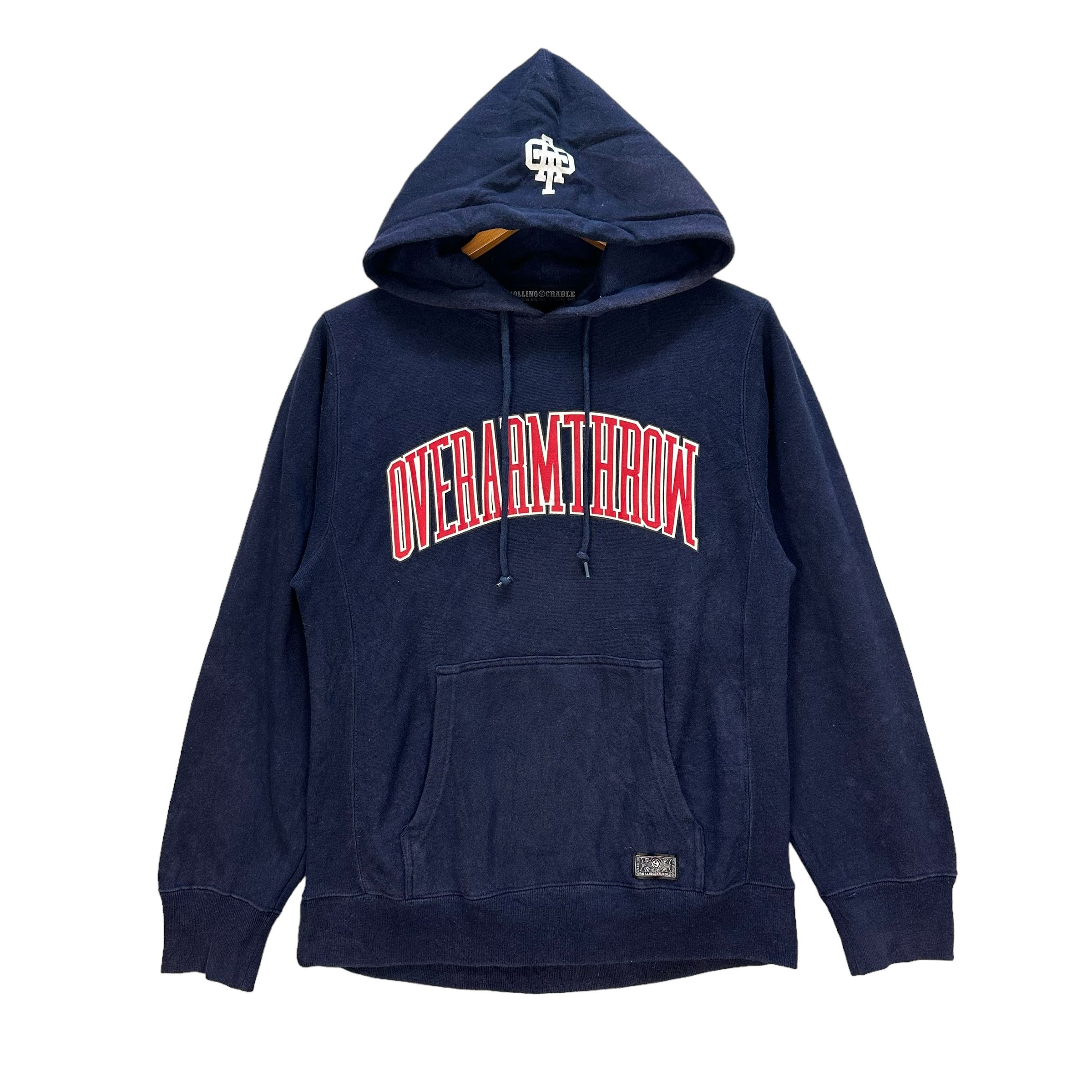 Japanese Brand ROLLING & CRADLE OVERARMTHROW Pullover Hoodies #A5-0127 Size US S / EU 44-46 / 1 - 1 Thumbnail