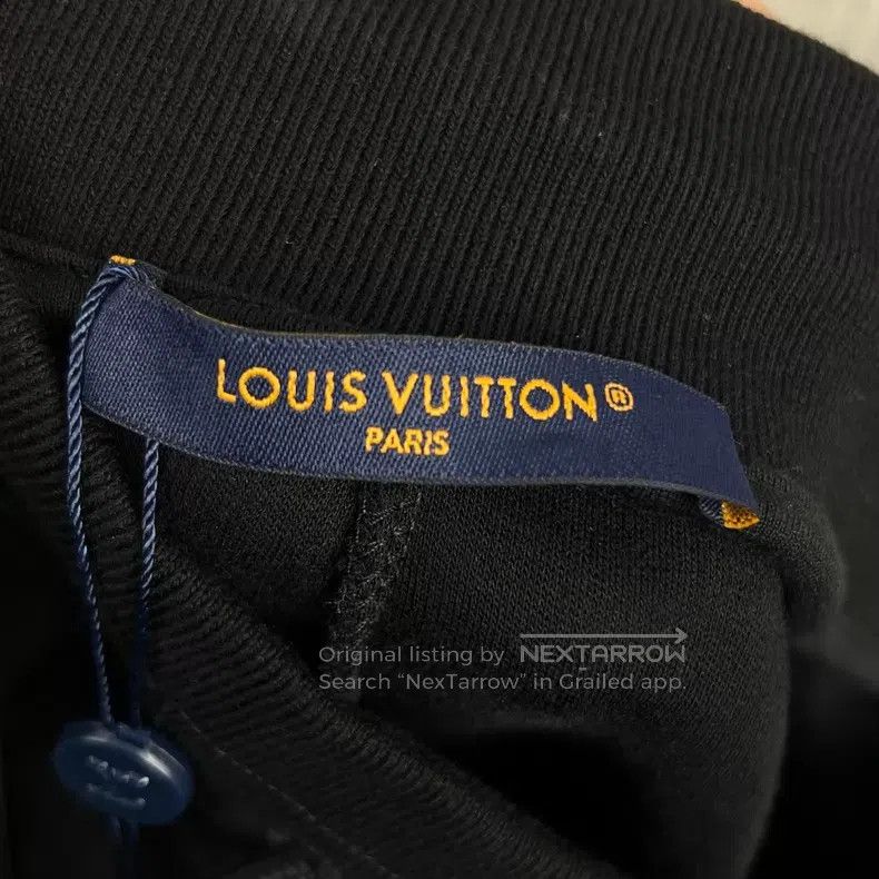 Louis Vuitton Louis Vuitton size 4l Solid logo embroidered beaded zip kni Size US 30 / EU 46 - 4 Thumbnail
