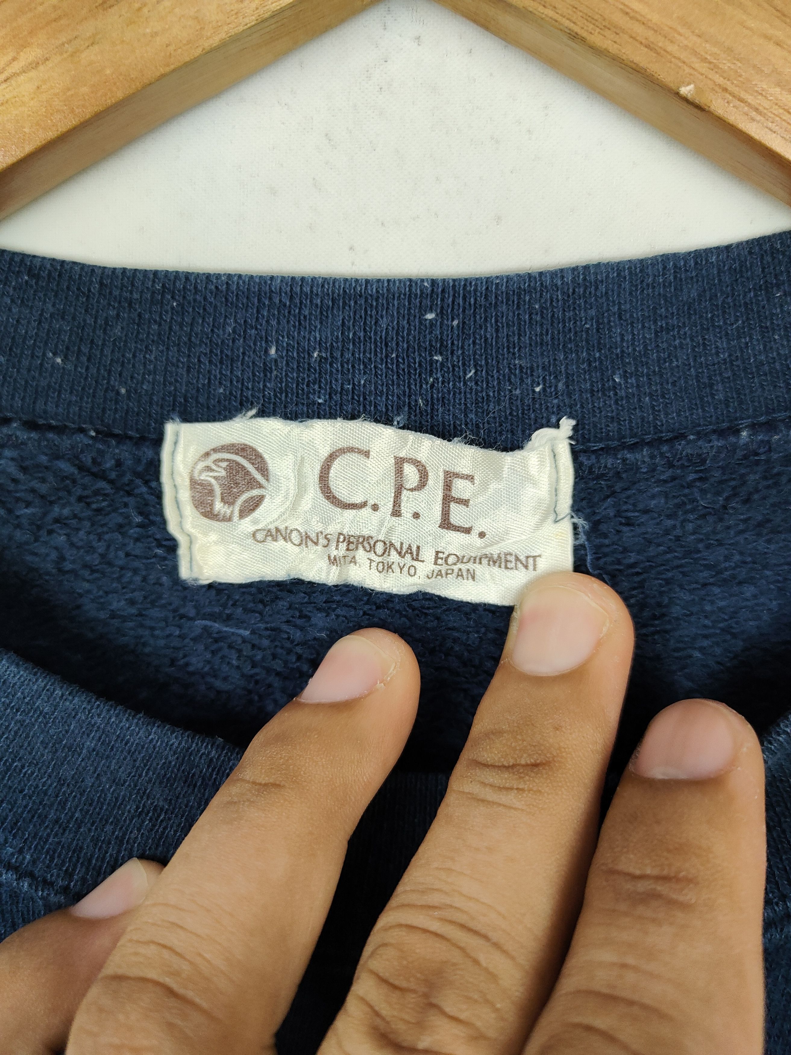 Canon × Vintage Vintage 90s Canon Sweatshirt Size US S / EU 44-46 / 1 - 3 Thumbnail